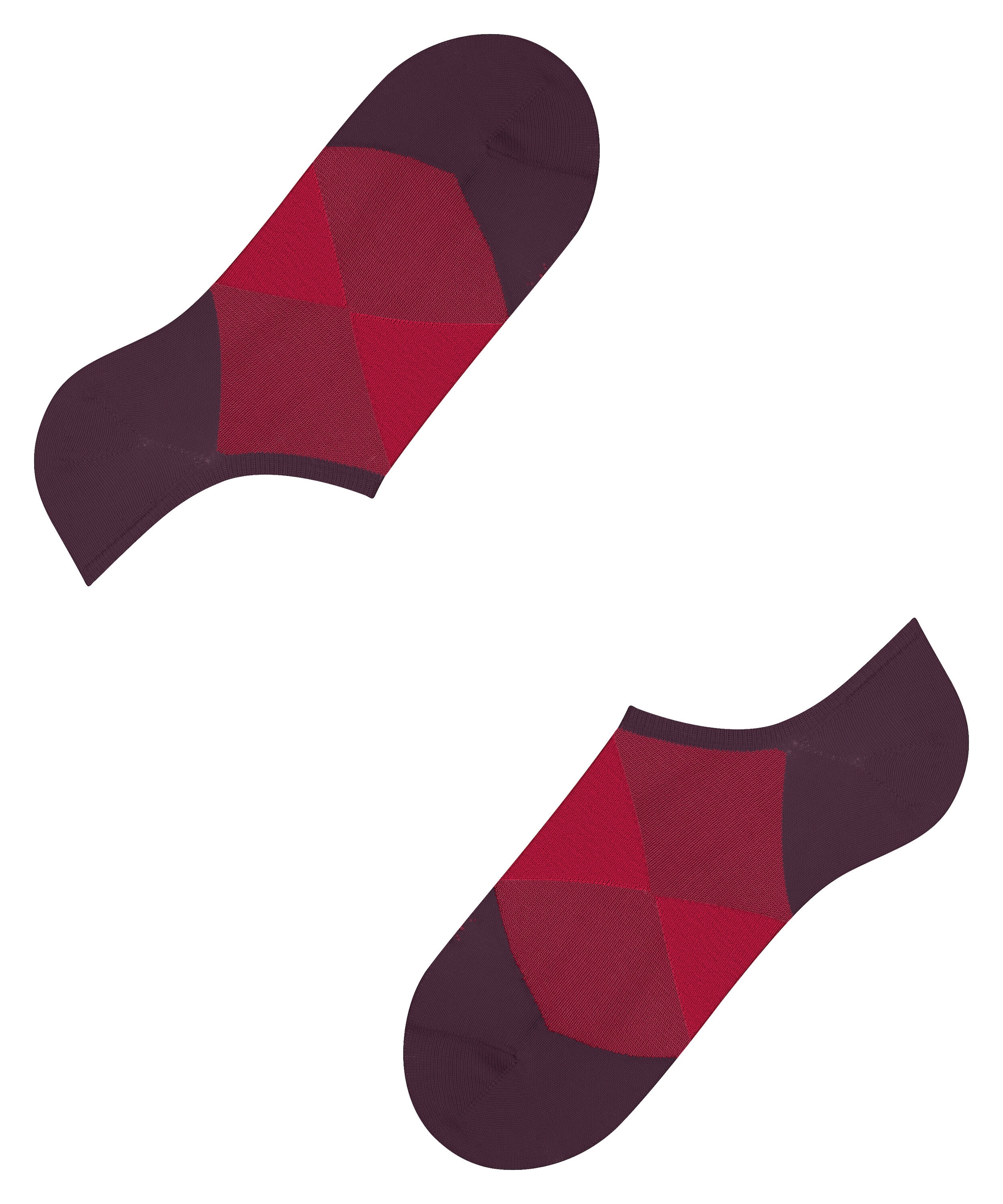 Burlington Sneakersocken »Clyde« Einheitsgröße 40-46, Argyle-Muster, eingestrickte Burlington-Raute
