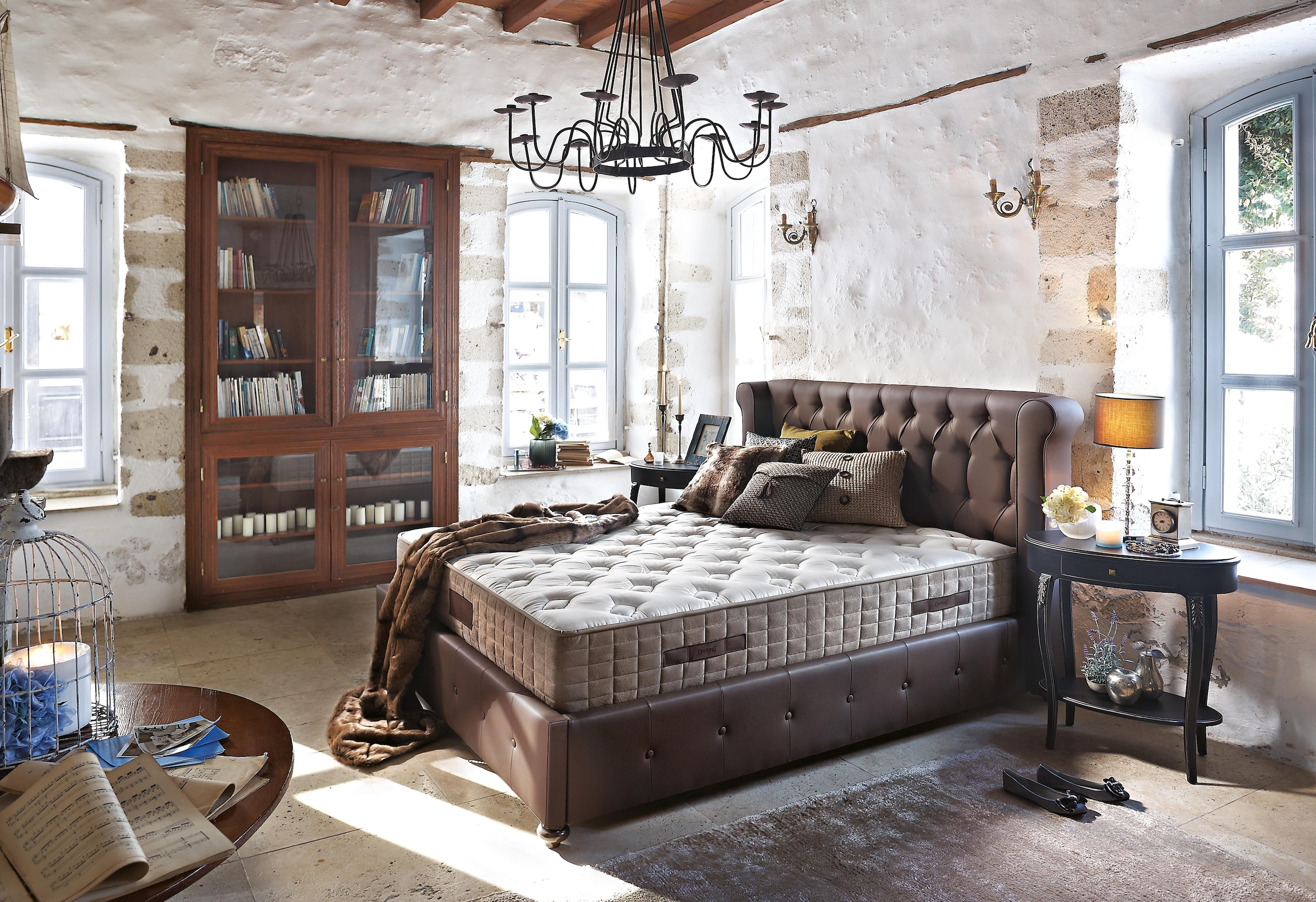 Yatas Bedding Bonnellfederkernmatratze »Majestät Luxus, Matratze 90x200, 140x200 cm & weitere Größen«, 30 cm hoch, 207 Federn, (1 St.), H3, wendbar, ergonomisch, atmungsaktiv