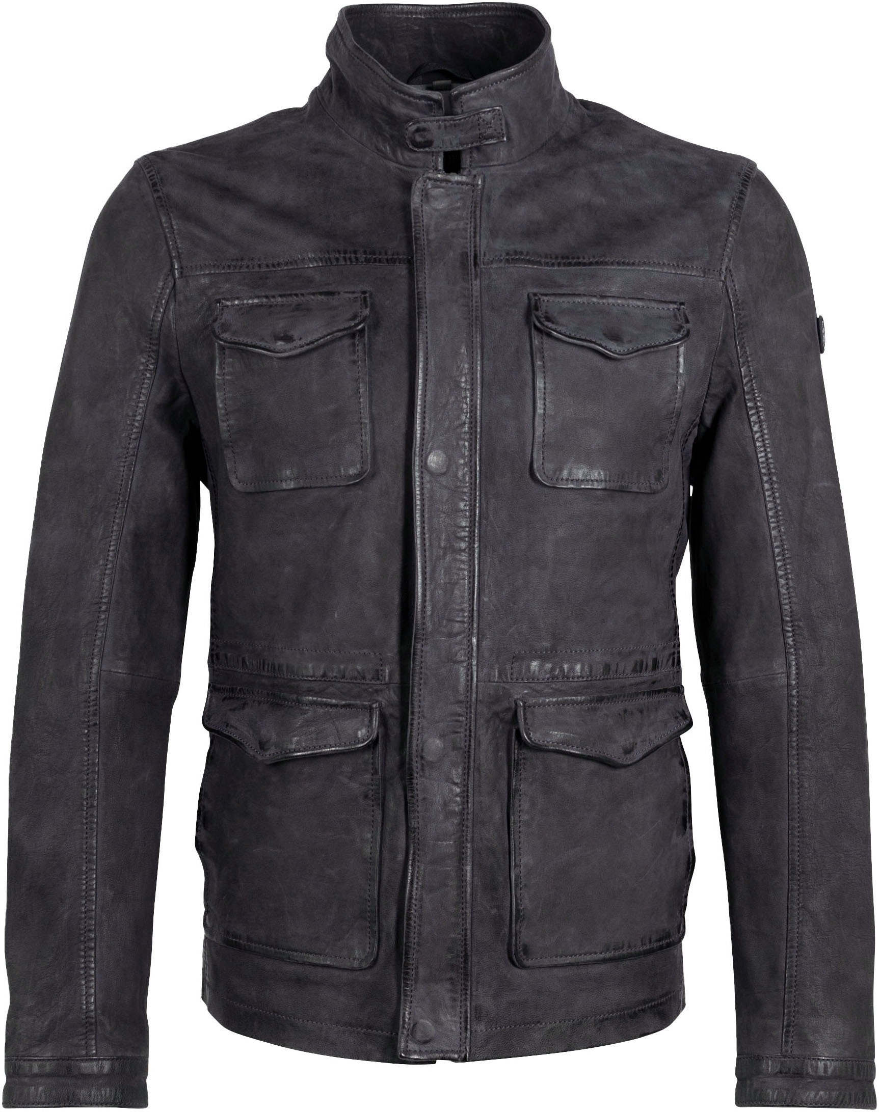 Mauritius Lederjacke »GMGaldon SF«, mit Knopftaschen an der Brust
