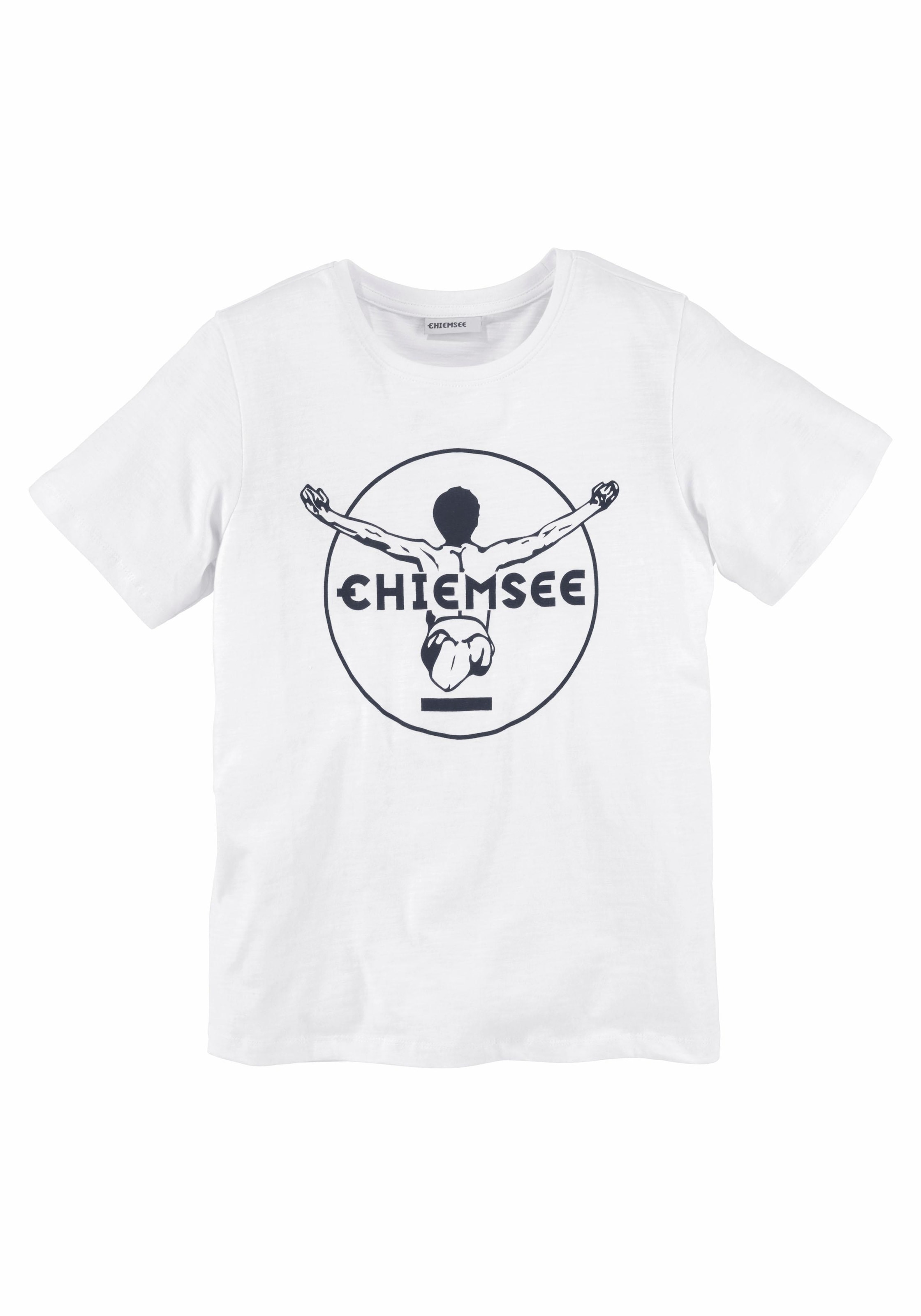 mit im Online-Shop T-Shirt Logo-Druck Chiemsee »BASIC«, bestellen
