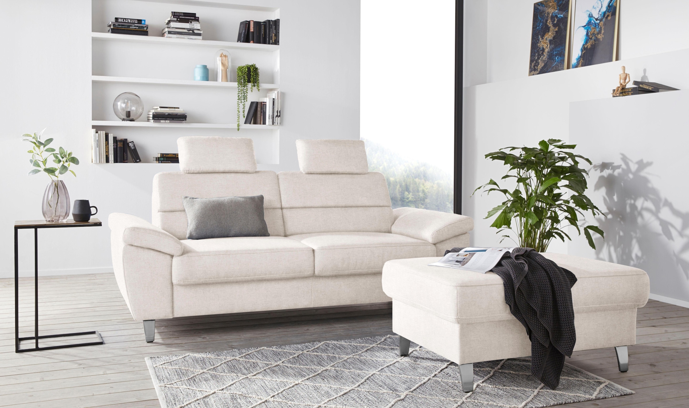 sit&more 2,5-Sitzer »Sorano«, Breite 208 cm