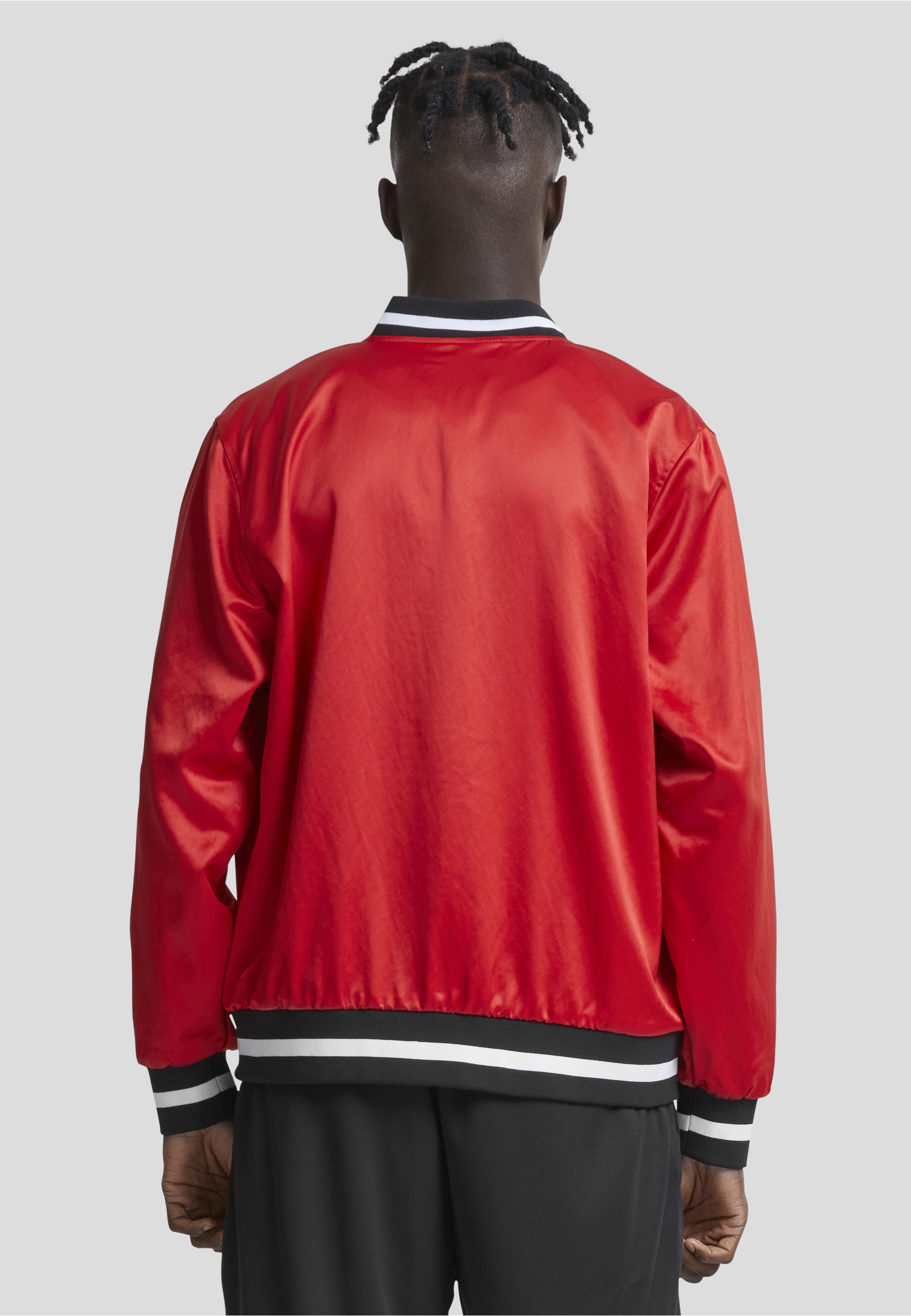 Starter Black Label Collegejacke »Starter Black Label Herren Starter Satin College Jacket« 1 Stk. tlg. ohne Kapuze