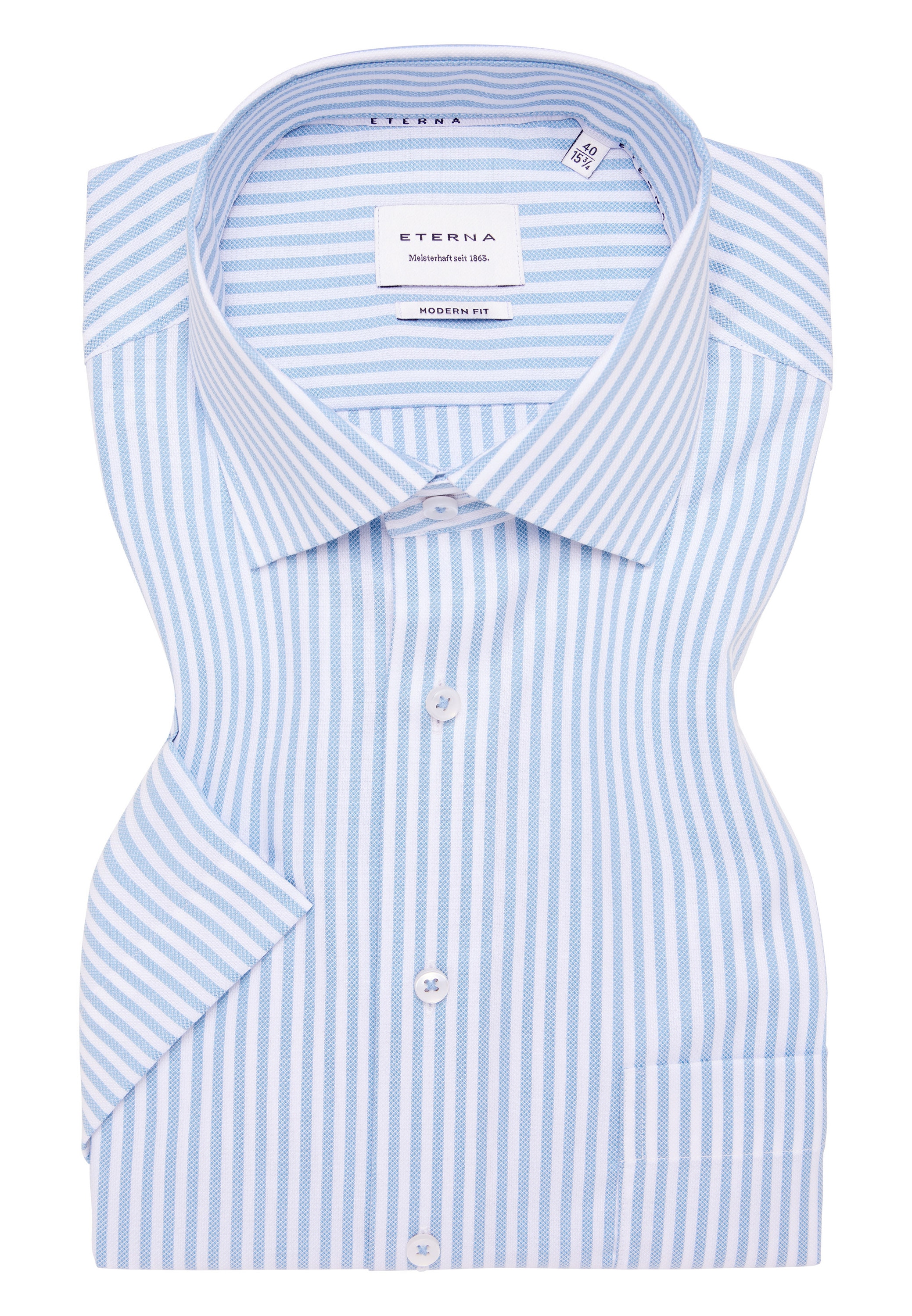 Eterna Kurzarmhemd »MODERN FIT«, NON IRON (bügelfrei)