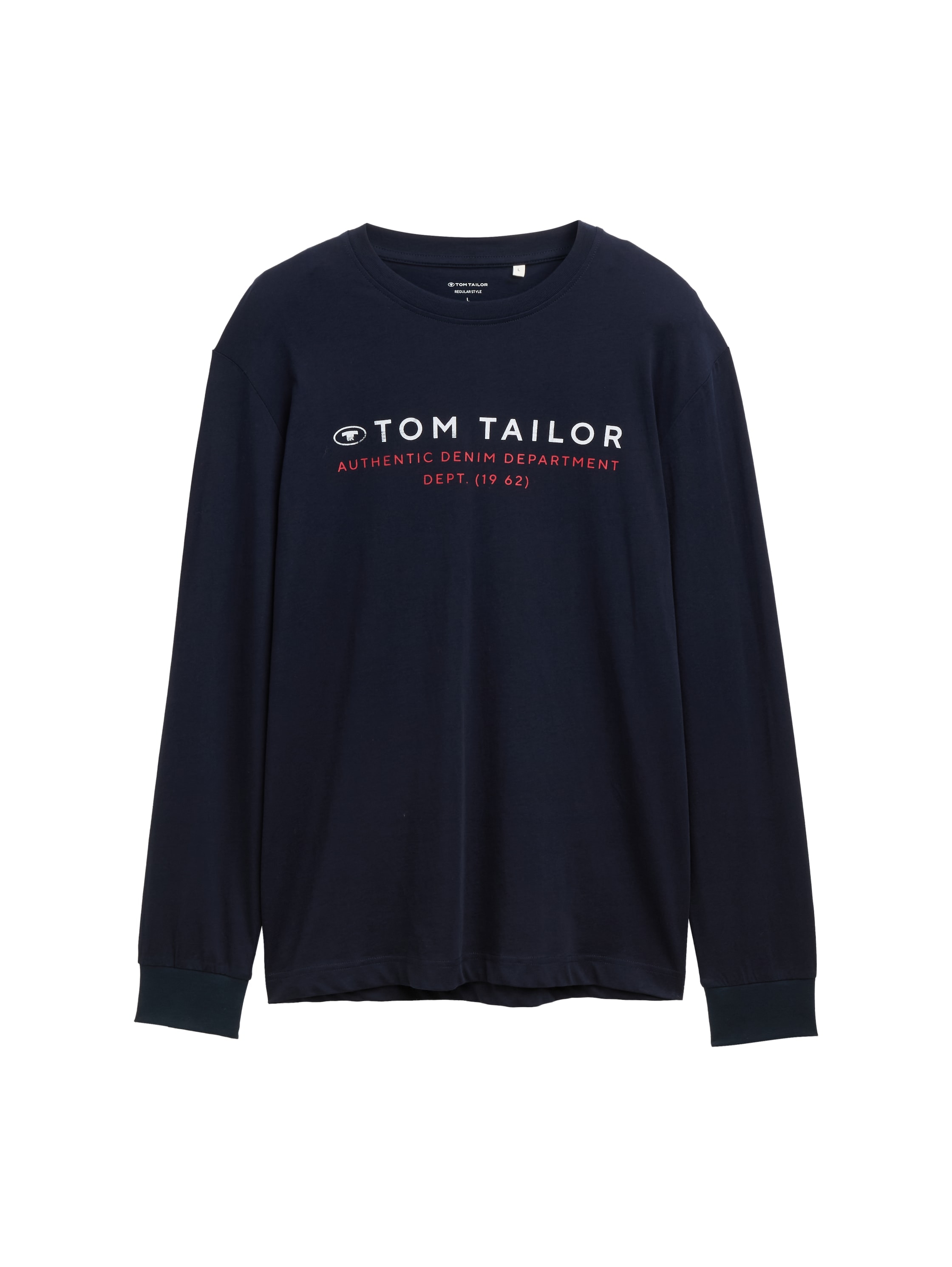 TOM TAILOR Langarmshirt, mit Logo Print