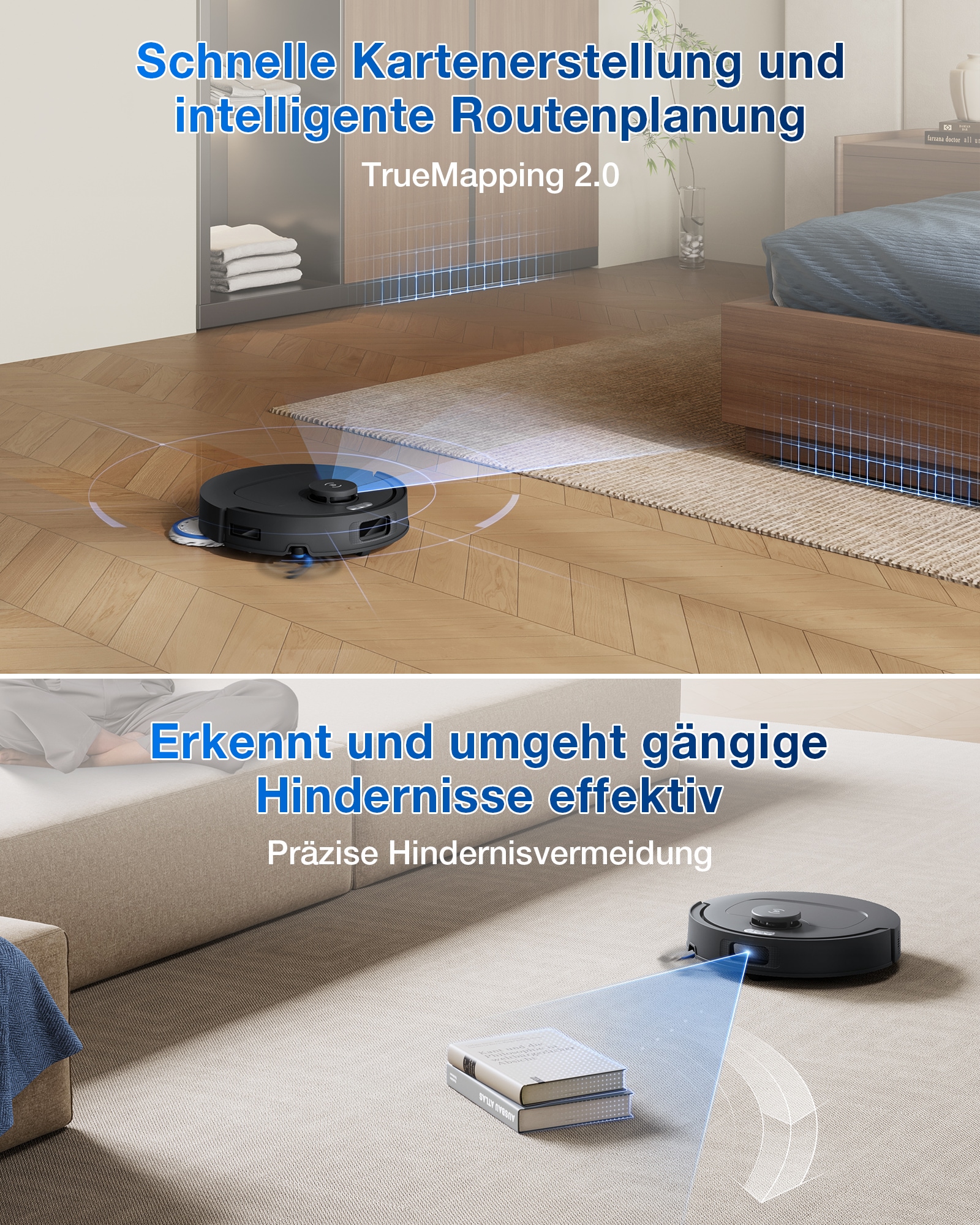 ECOVACS Nass-Trocken-Saugroboter »DEEBOT T30C Gen2«