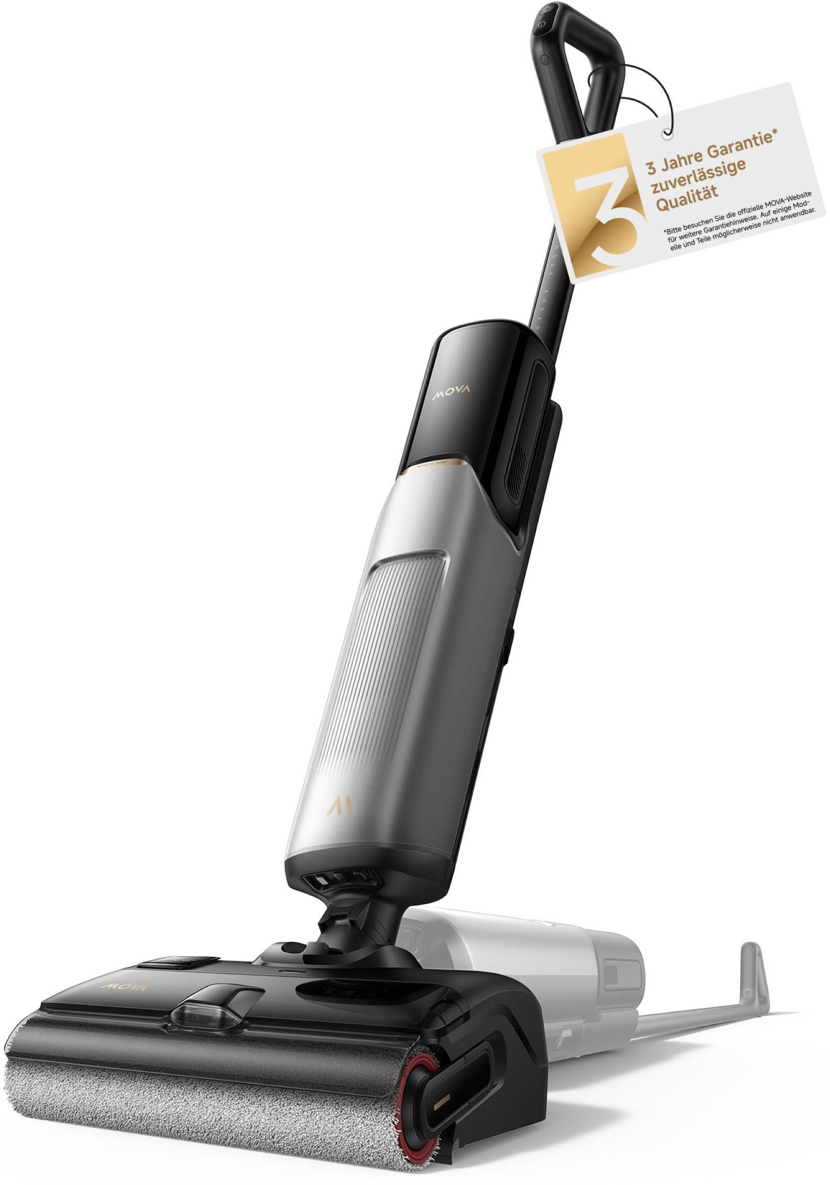 Mova Nass-Trocken-Sauger »X4 Plus« KI-Reinigung, 180°-Design, selbstreinige günstig online kaufen