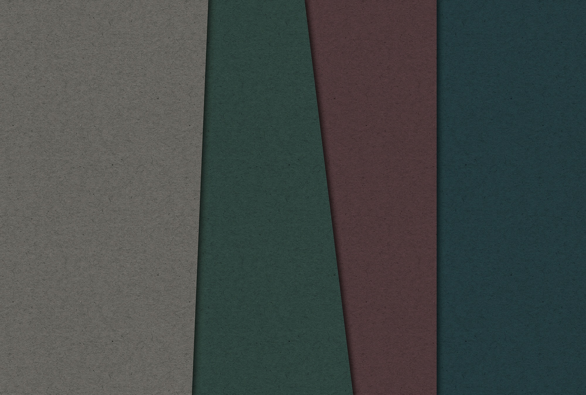 living walls Fototapete »Walls by Patel Layered Cardboard 1« glatt Vlies, W günstig online kaufen