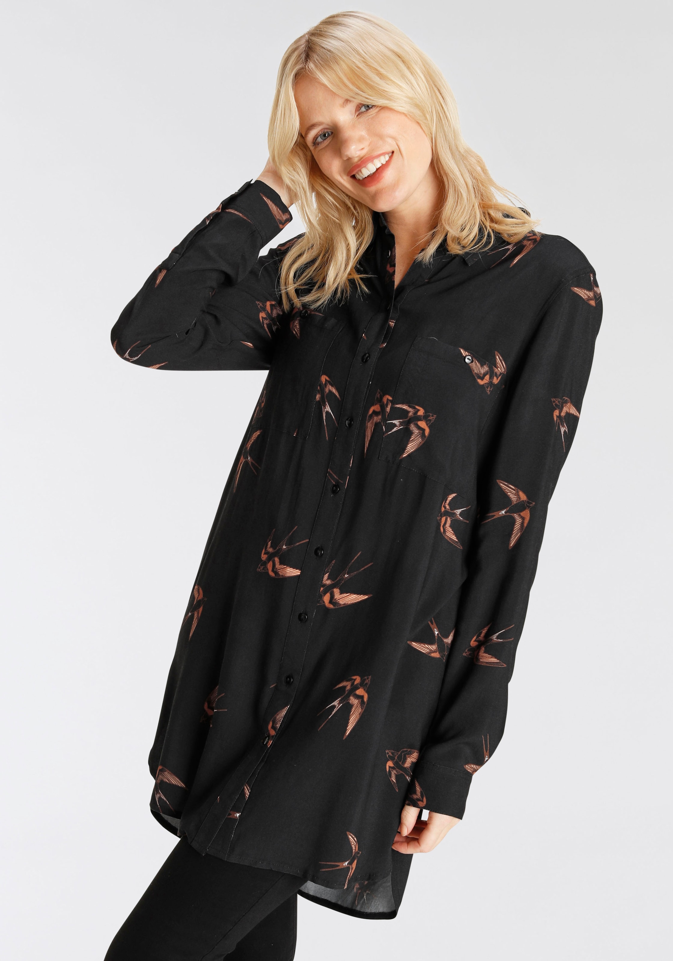 Boysen's Longbluse, mit tiefen Seitenschlitzen kaufen