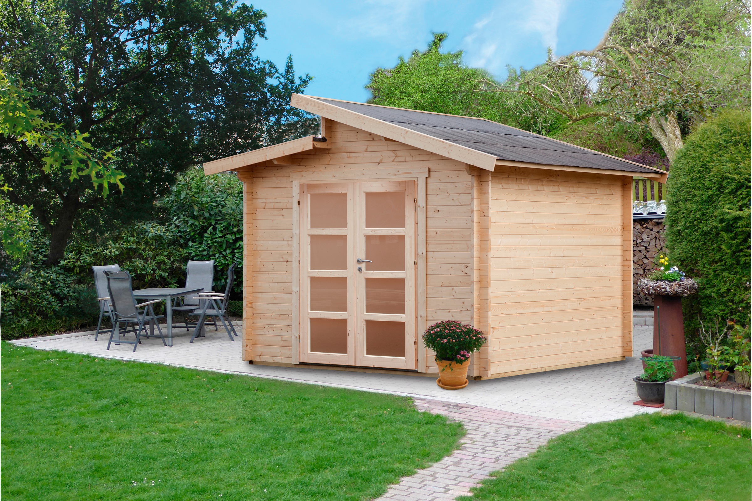 Wolff Gartenhaus »Bornholm 40-B Typ 5«