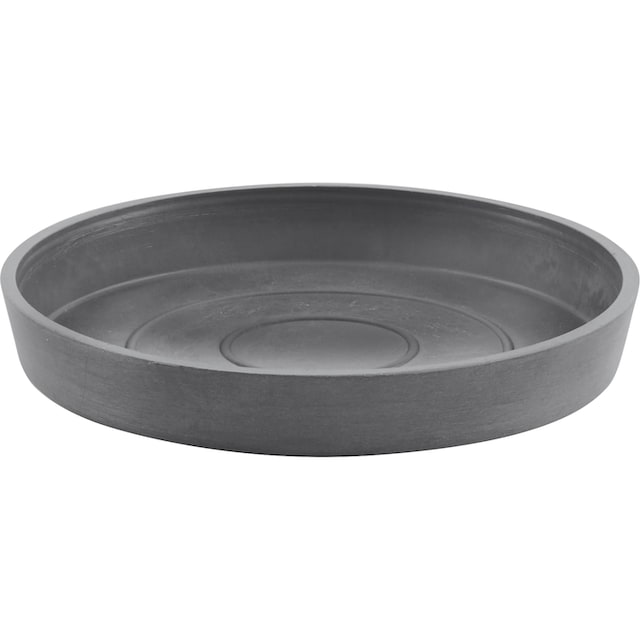 ECOPOTS Blumentopfuntersetzer »ROUND SAUCER Grey«, BxTxH: 18x18x2,5 cm auf  Rechnung kaufen