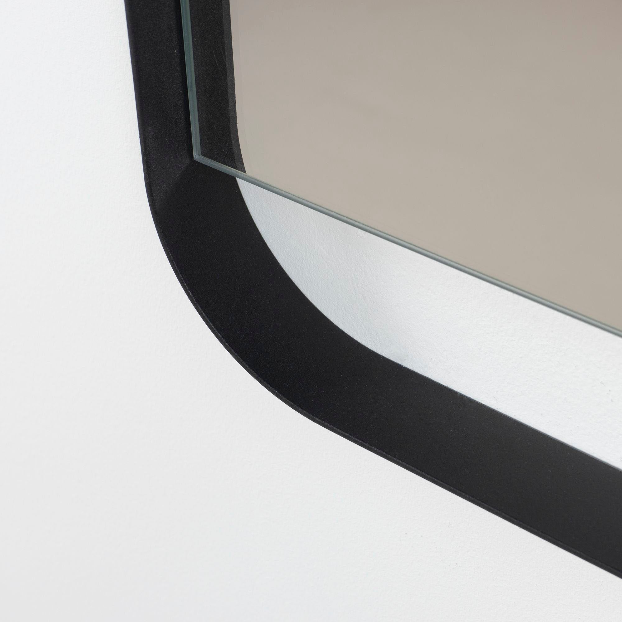 Spinder Design Wandspiegel »REX MIRROR Spiegel - Schwarz«, Metall, Breite 46 cm