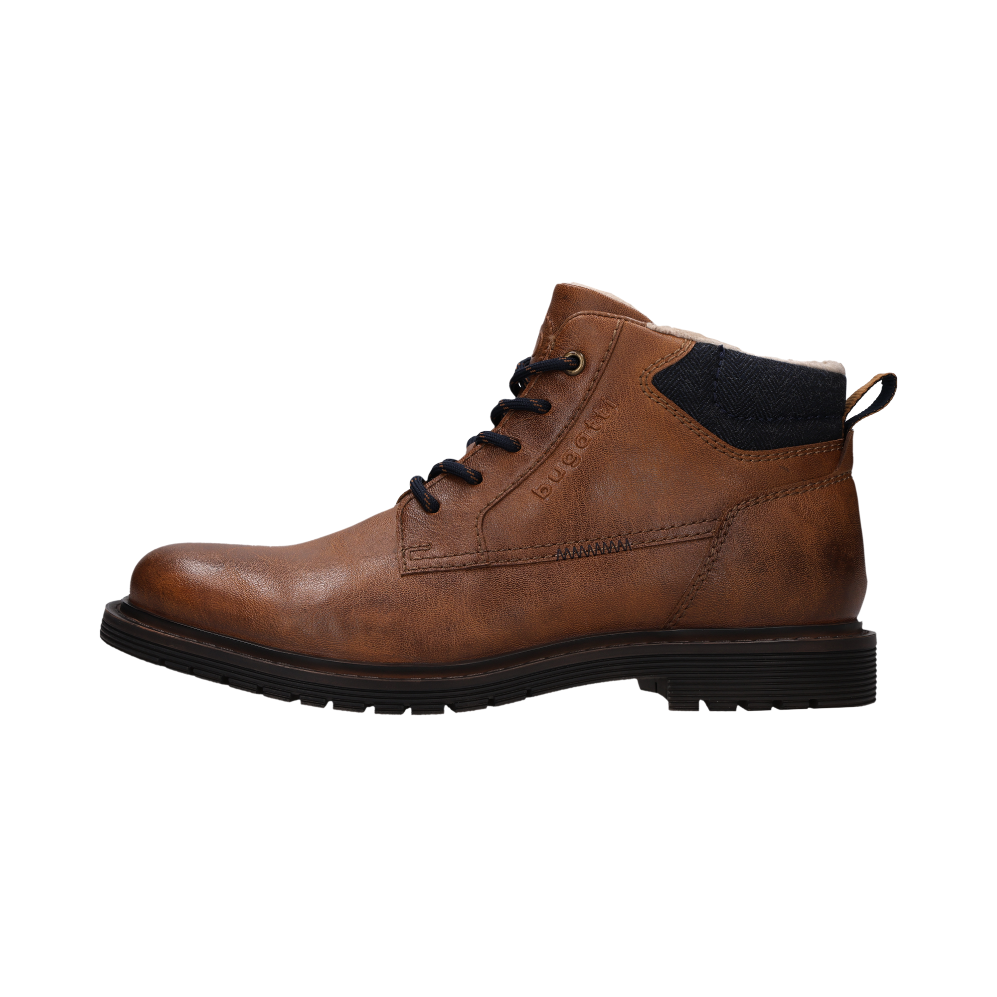 bugatti Schnürboots  Winterboots, Schnürstiefelette mit Warmfutter