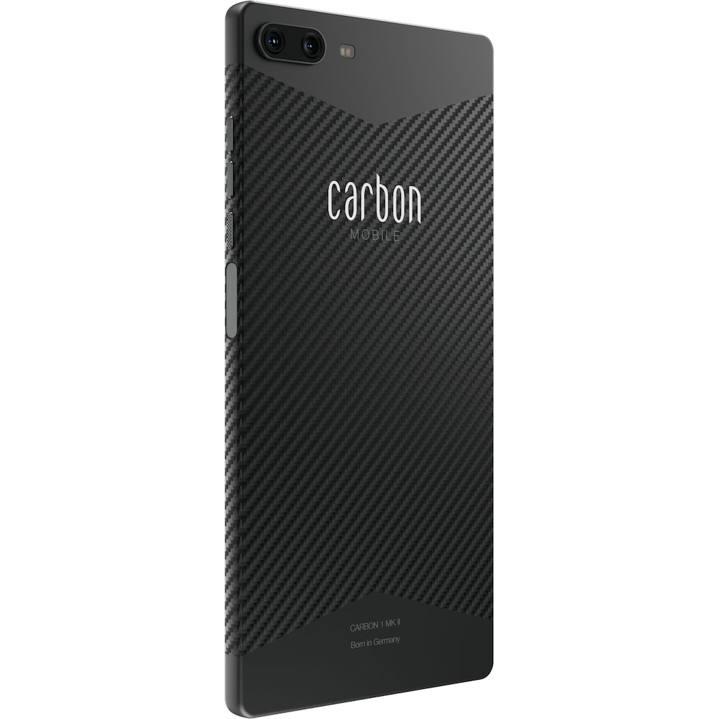 Carbon Mobile Smartphone »Carbon 1 MK II«, schwarz, (15,3 cm/6,01 Zoll, 256 GB Speicherplatz, 16 MP Kamera)