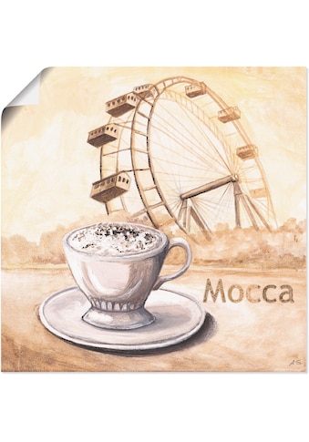 Artland Wandbild »Mocca in Wien«, Kaffee Bilder, (1 St.), in vielen Größen &... kaufen