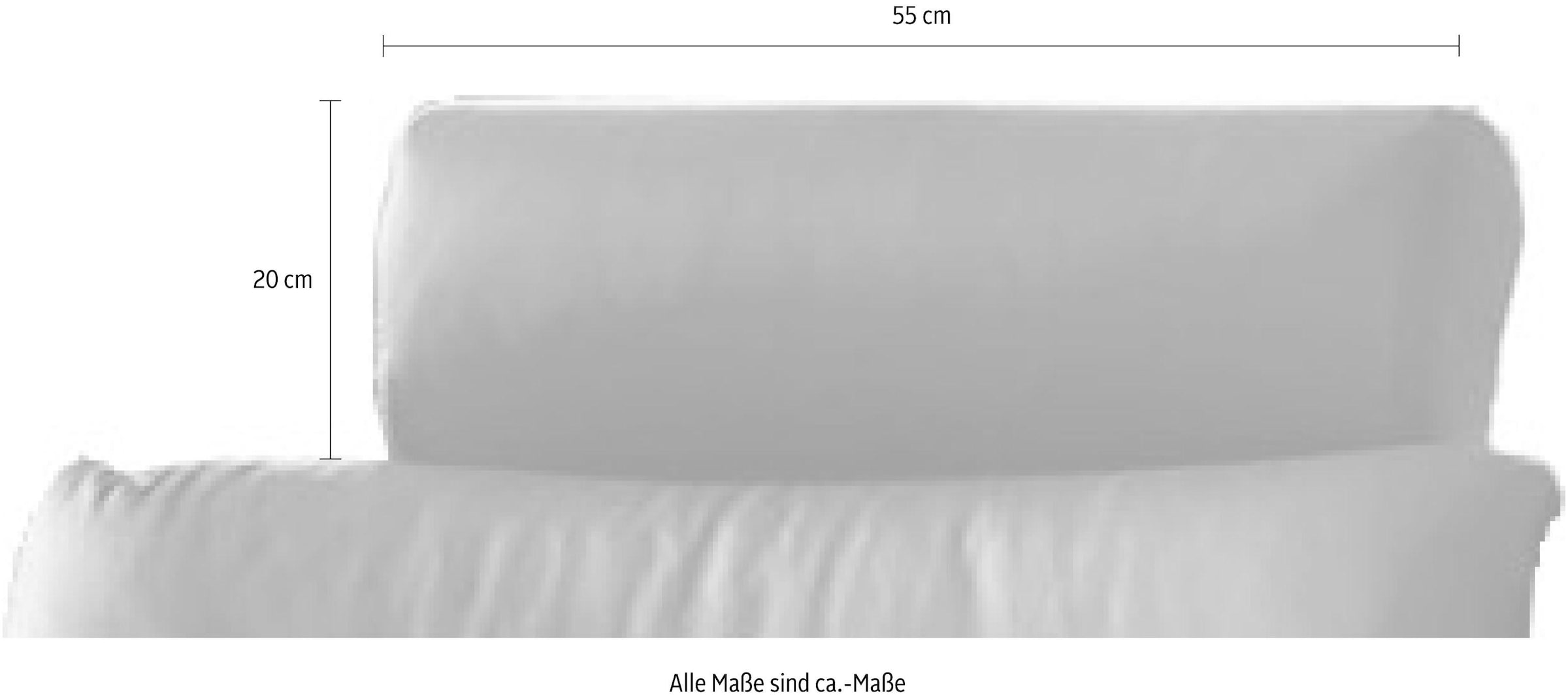 PLACES OF STYLE Kopfstütze »Luna« hochwertige Verarbeitung