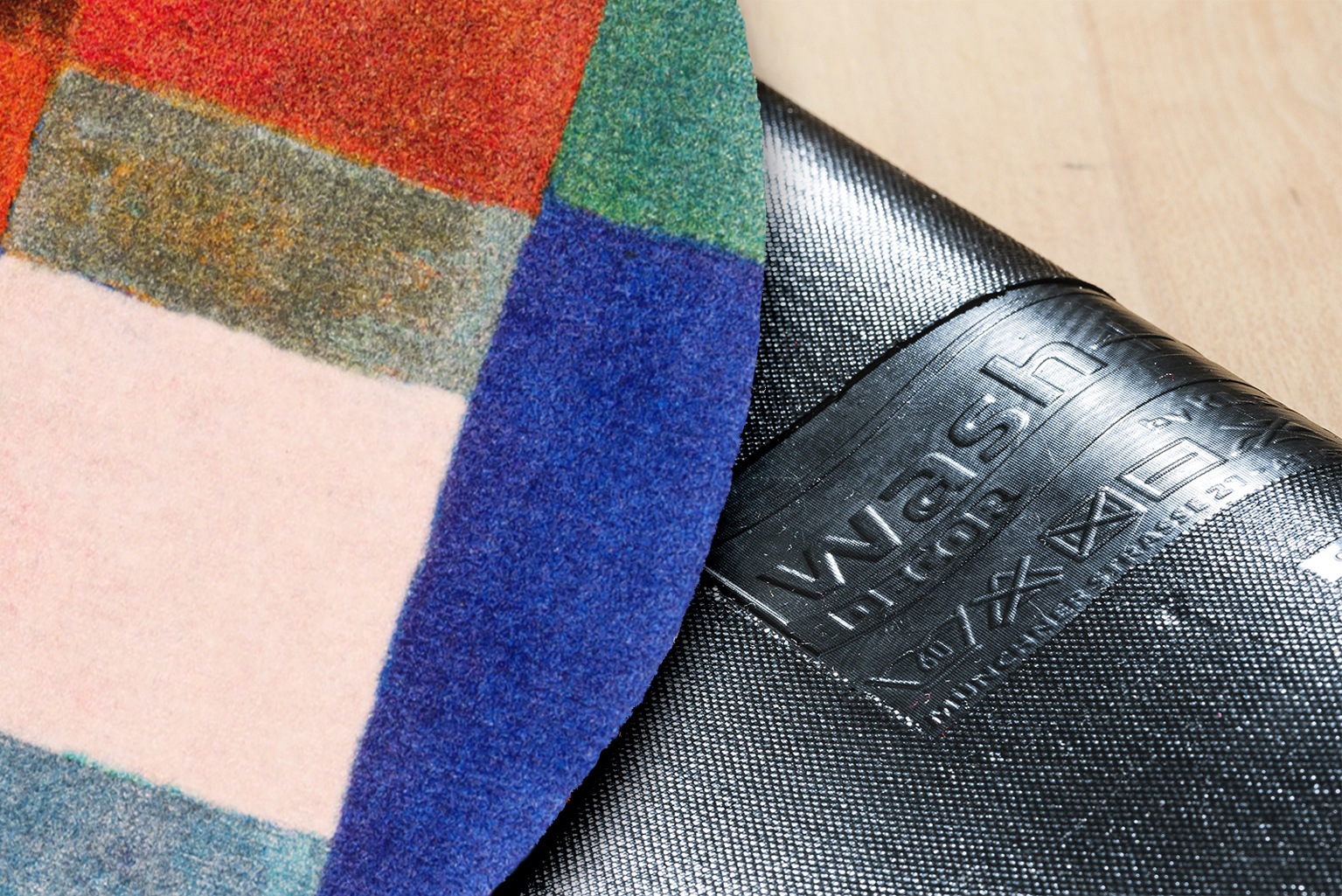 wash+dry by Kleen-Tex Fußmatte »Mosaique«, rechteckig, 9 mm Höhe