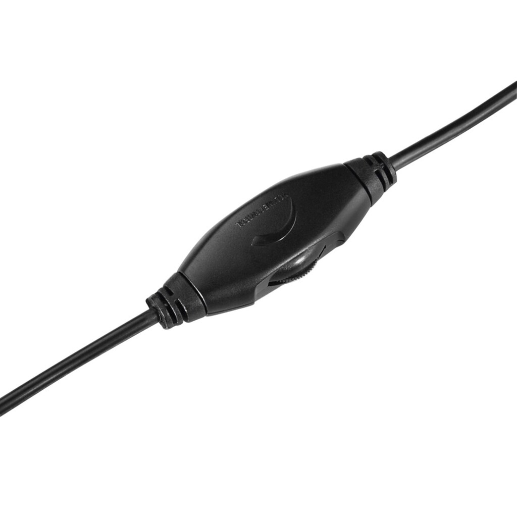 Hama Over-Ear-Kopfhörer »Fernsehkopfhörer Over-Ear schwarz, einseitiges langes Kabel 6m Klinke«, Geräuschisolierung