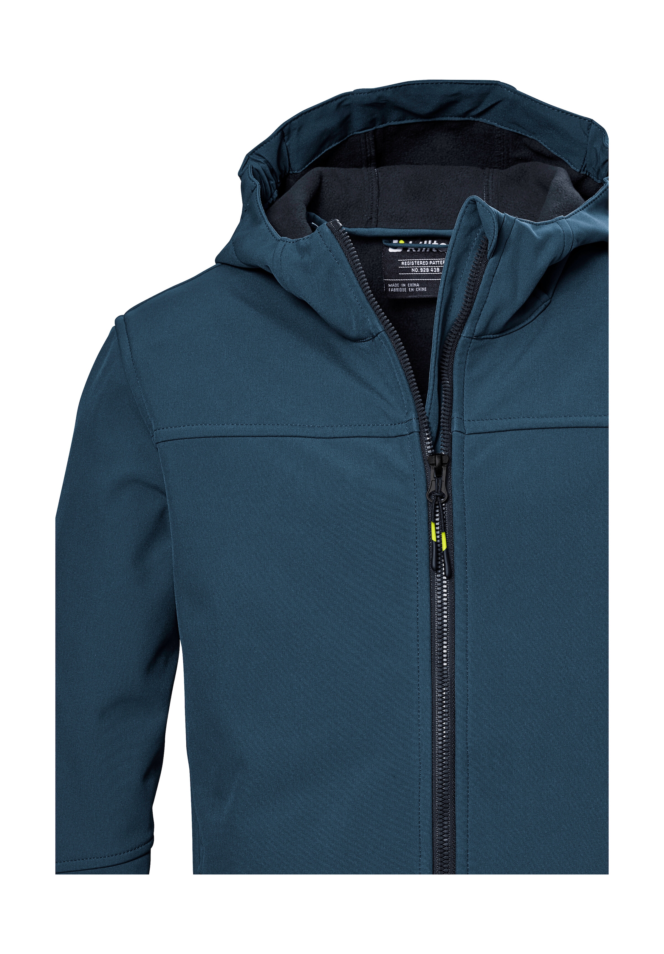 Killtec Softshelljacke »KOS 143 BYS SFTSHLL JCKT«, Wind- und wasserabweisende, atmungsaktive, PFAS-freie Kinderjacke