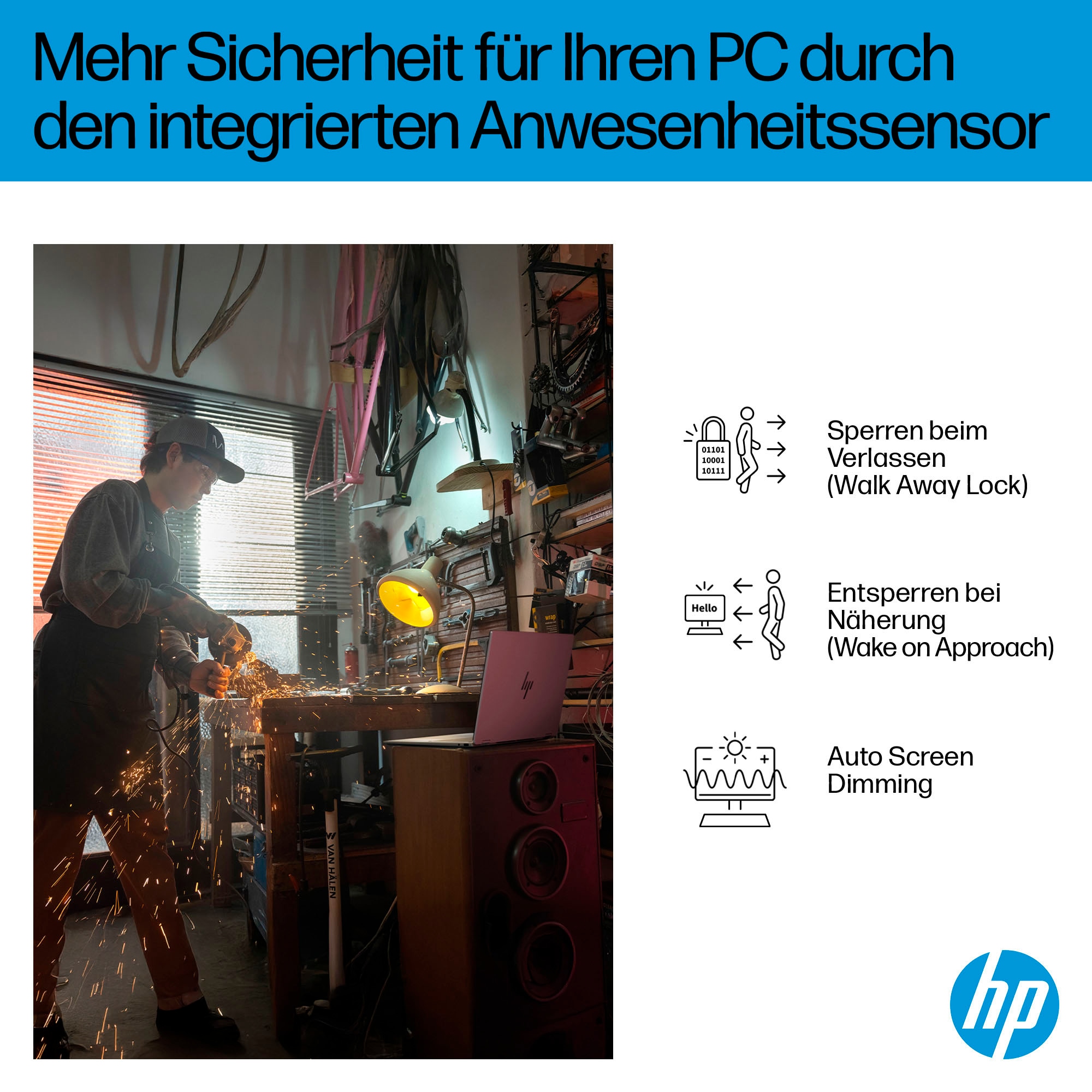 HP Convertible Notebook »OmniBook X Flip 16-ar0252ng«, 40,64 cm, / 16 Zoll, AMD, Ryzen™ AI 5, Radeon, 1000 GB SSD