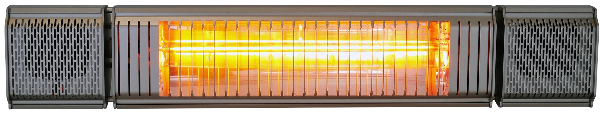 Vasner Heizstrahler »Bluetooth, grau, Appino BEATZZ«, 2000 W, Wand / Decke mit Musik & LED