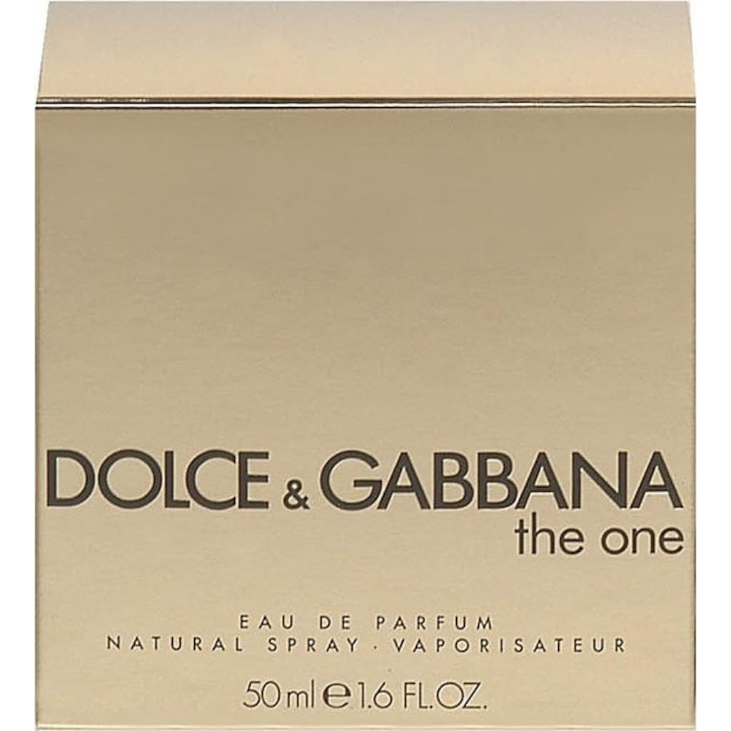 DOLCE & GABBANA Eau de Parfum »The One«