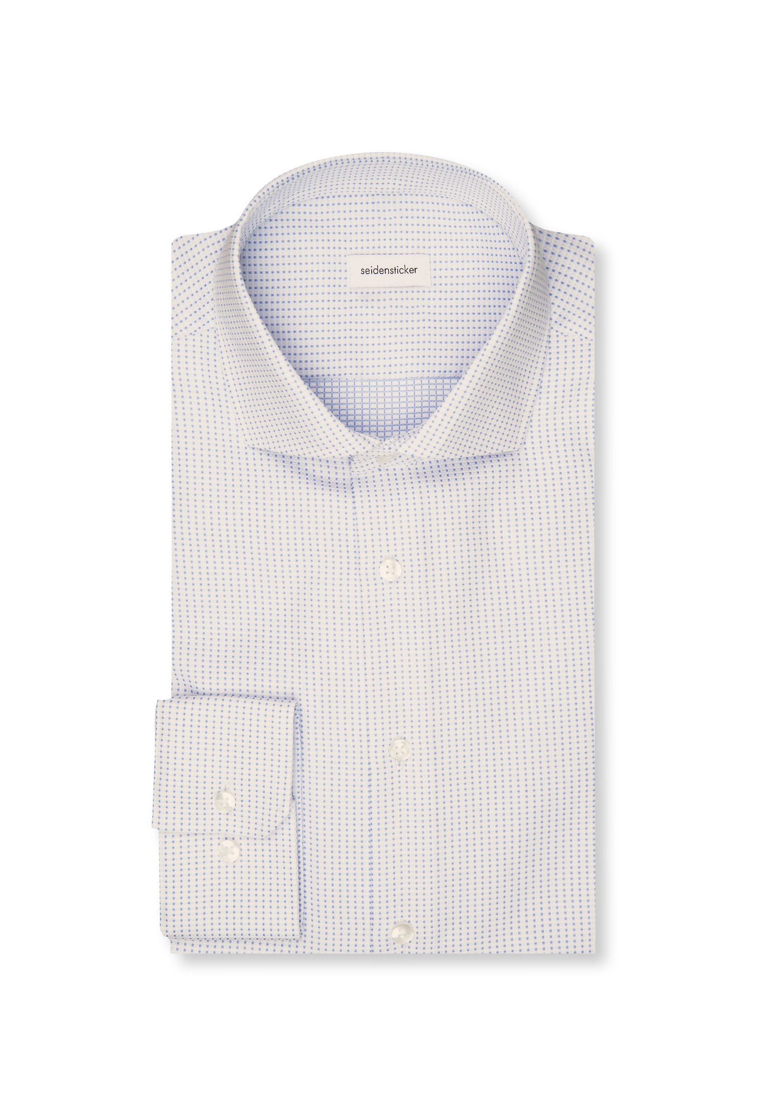 seidensticker Businesshemd »Slim« Slim Langarm Kentkragen Struktur