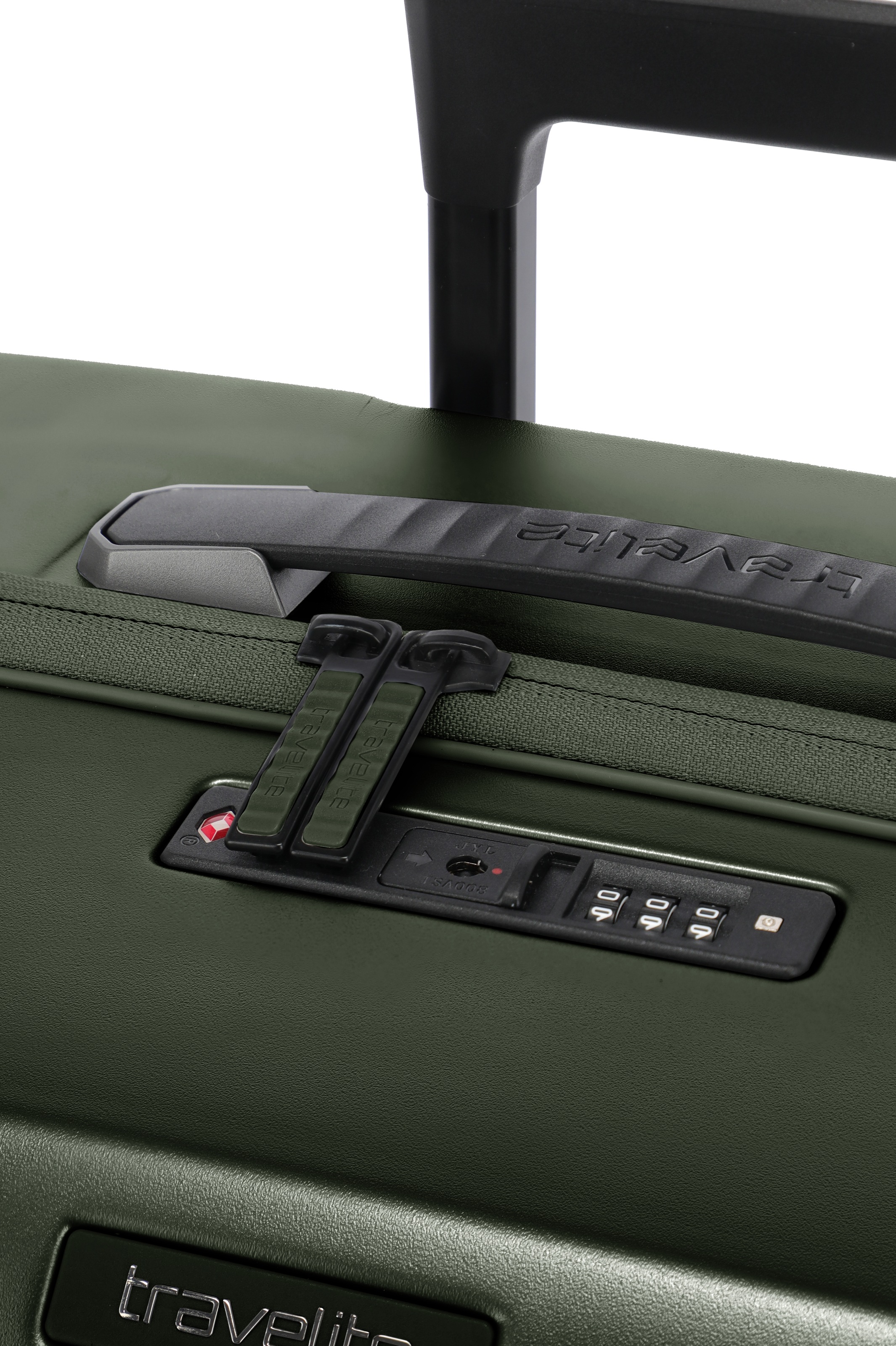 travelite Trolley »MILLENNIUM Reisekoffer Hartschale« 37 l 4 Rollen aus leichtem Polycarbonat mit stabiler Bauweise und Innenaufteilung