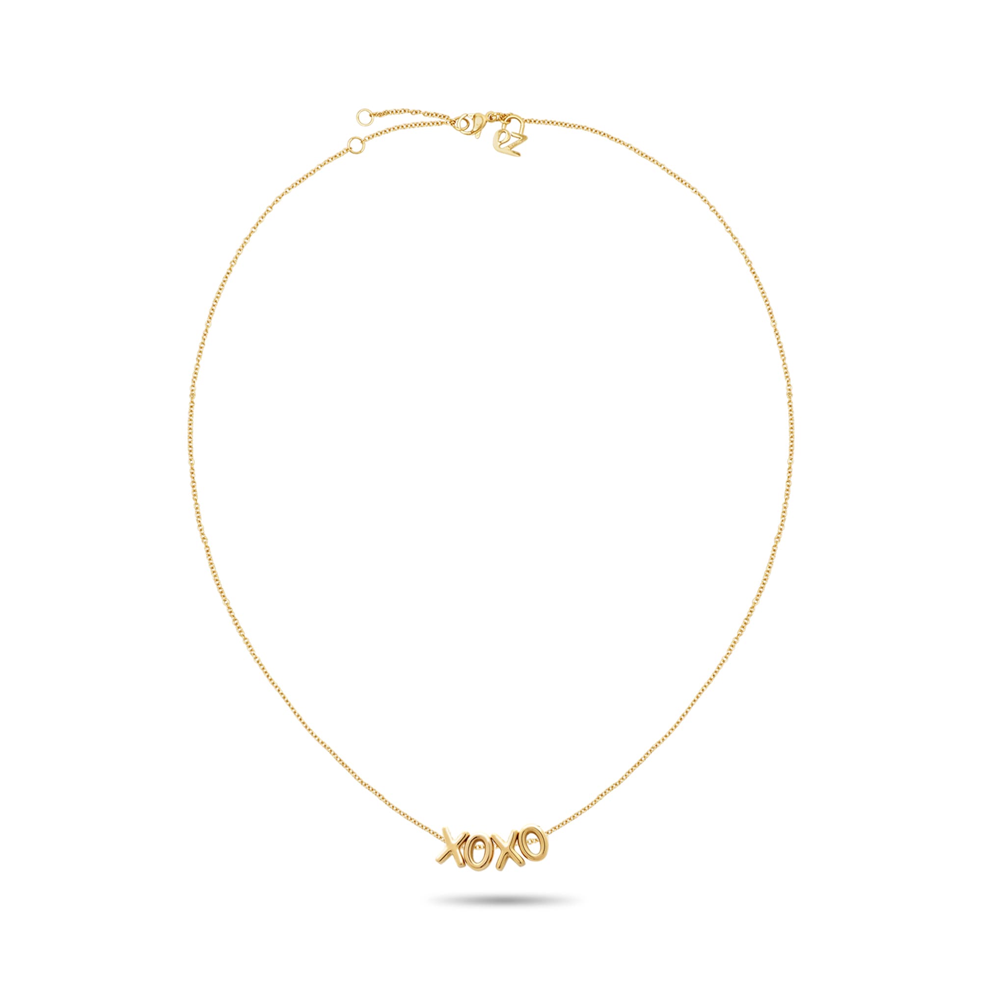 Echtzeit Edelstahlkette »Schmuck Geschenk Edelstahl Halskette XOXO Love Letters«