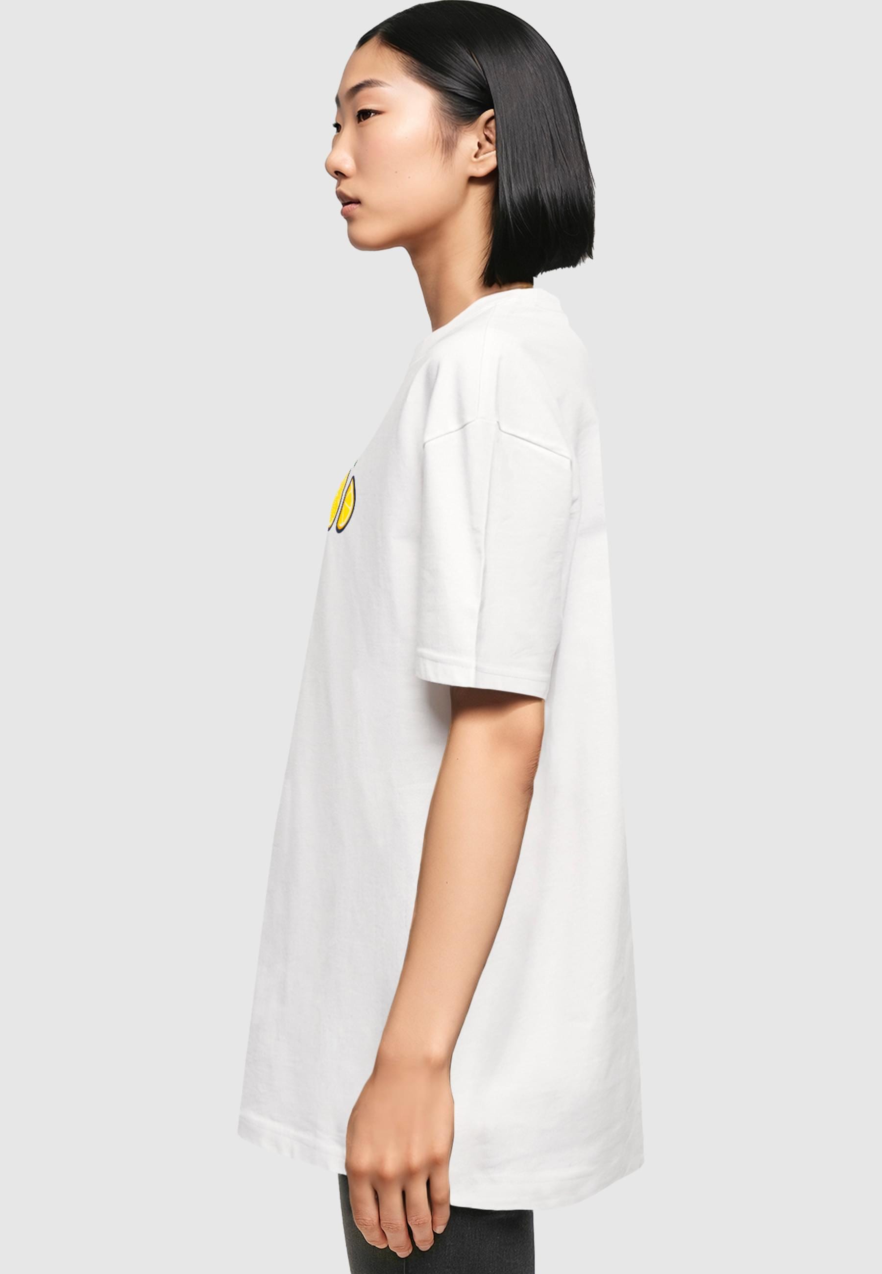Merchcode T-Shirt »Merchcode Ladies Lemon Party Oversized Tee« 1 Stk.