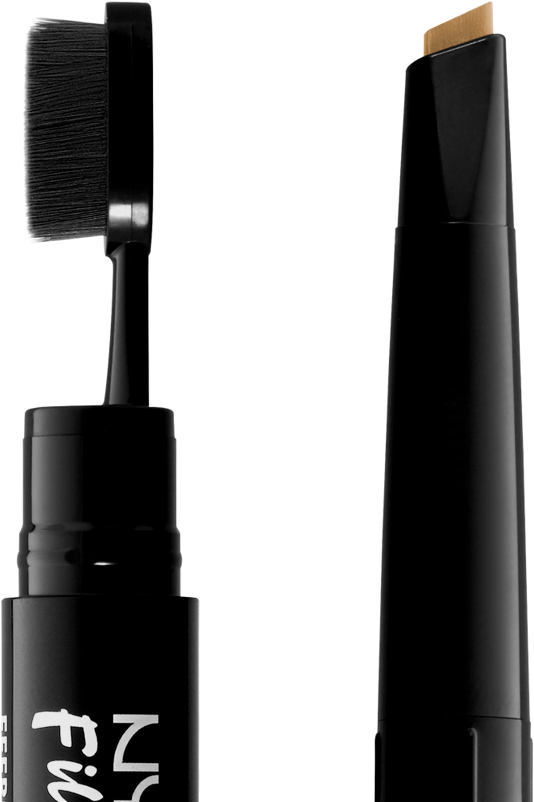 3. Bild von NYX Augenbrauen-Stift »Professional Makeup Fill & Fluff Eyebrow Pomade Pencil«, mit dichter Härchenbürste
