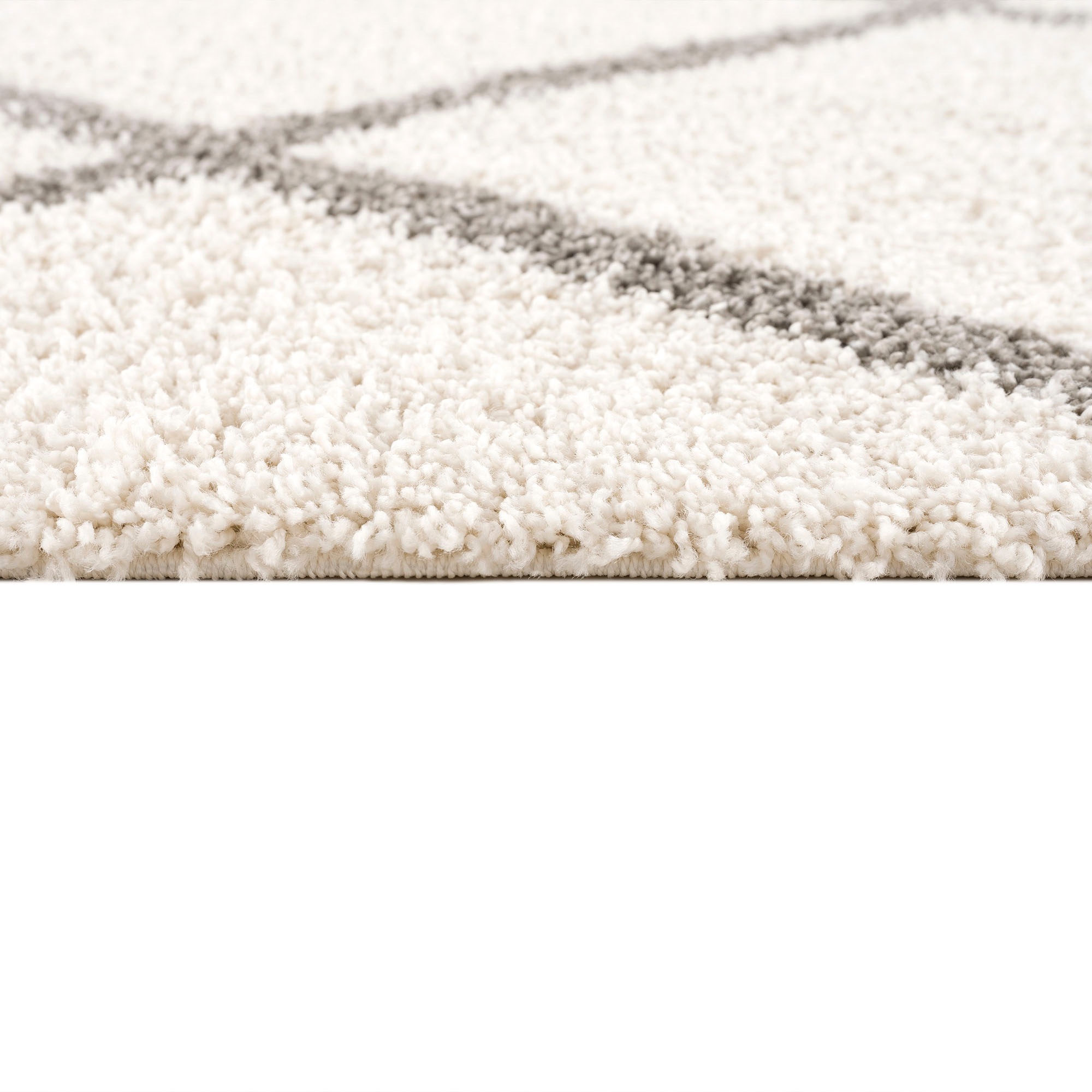 Sanat Hochflor-Teppich »Madrid«, rechteckig, 30 mm Höhe, Wohnzimmer, Langflor, Shaggy Teppich