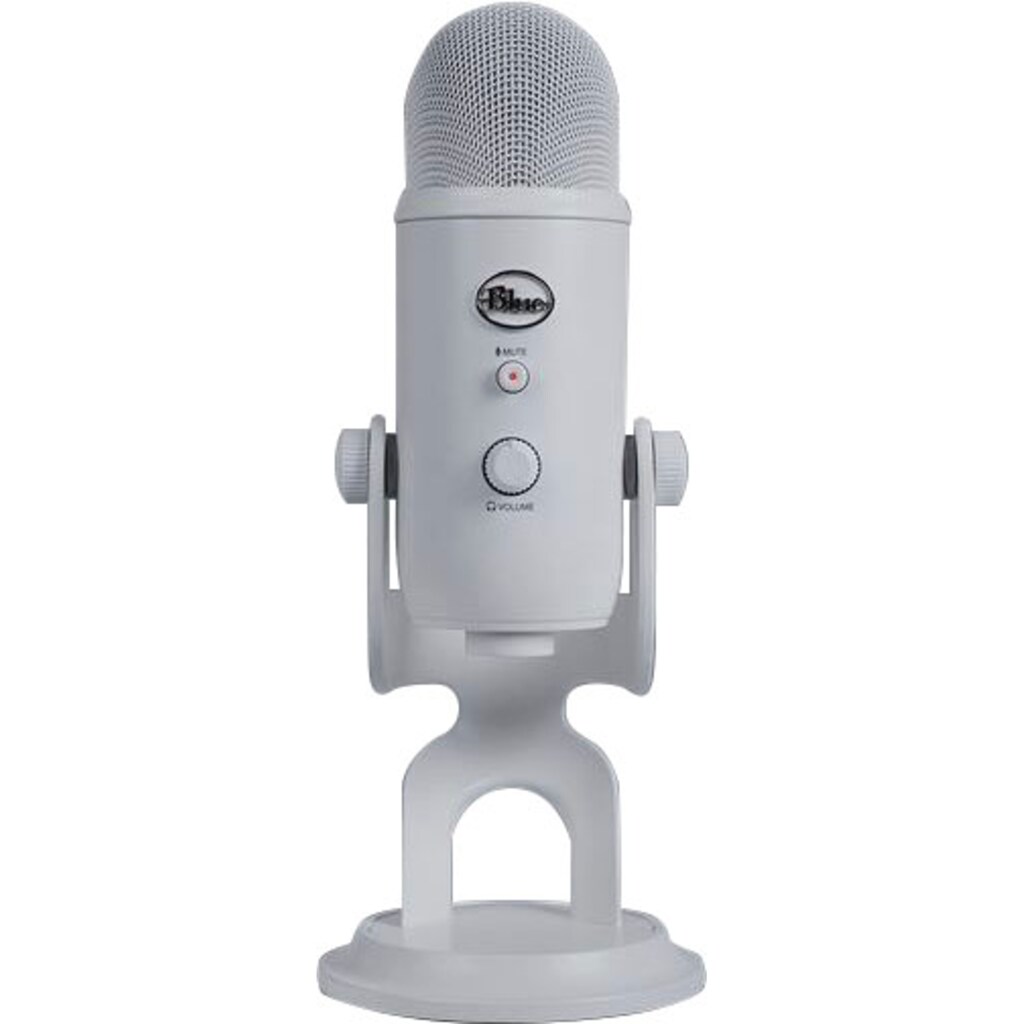 Blue Mikrofon »Yeti USB Mic WHITE OUT«