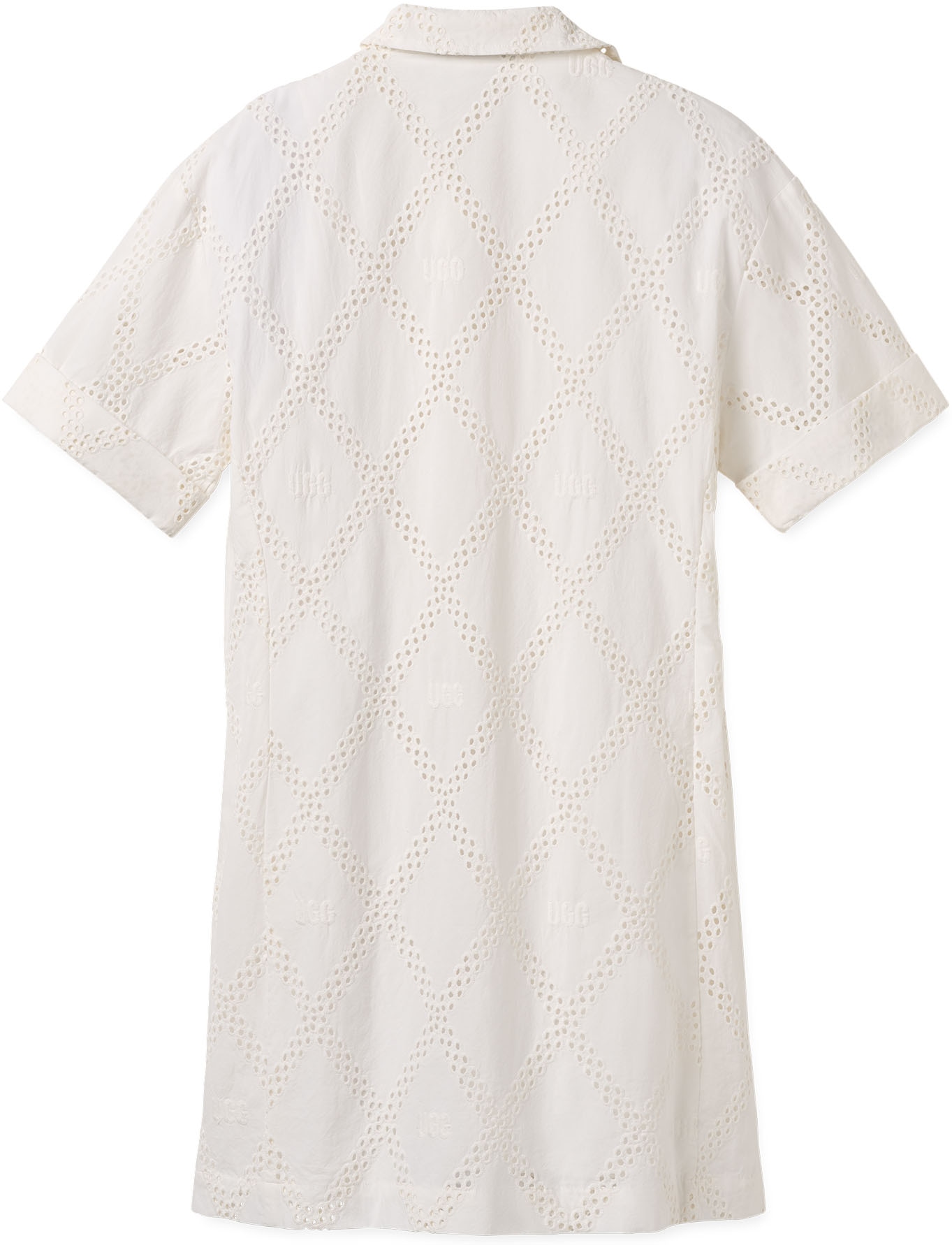 UGG Blusenkleid »Inya Dress UGGEyelet«, Mit Rundhalsausschnitt