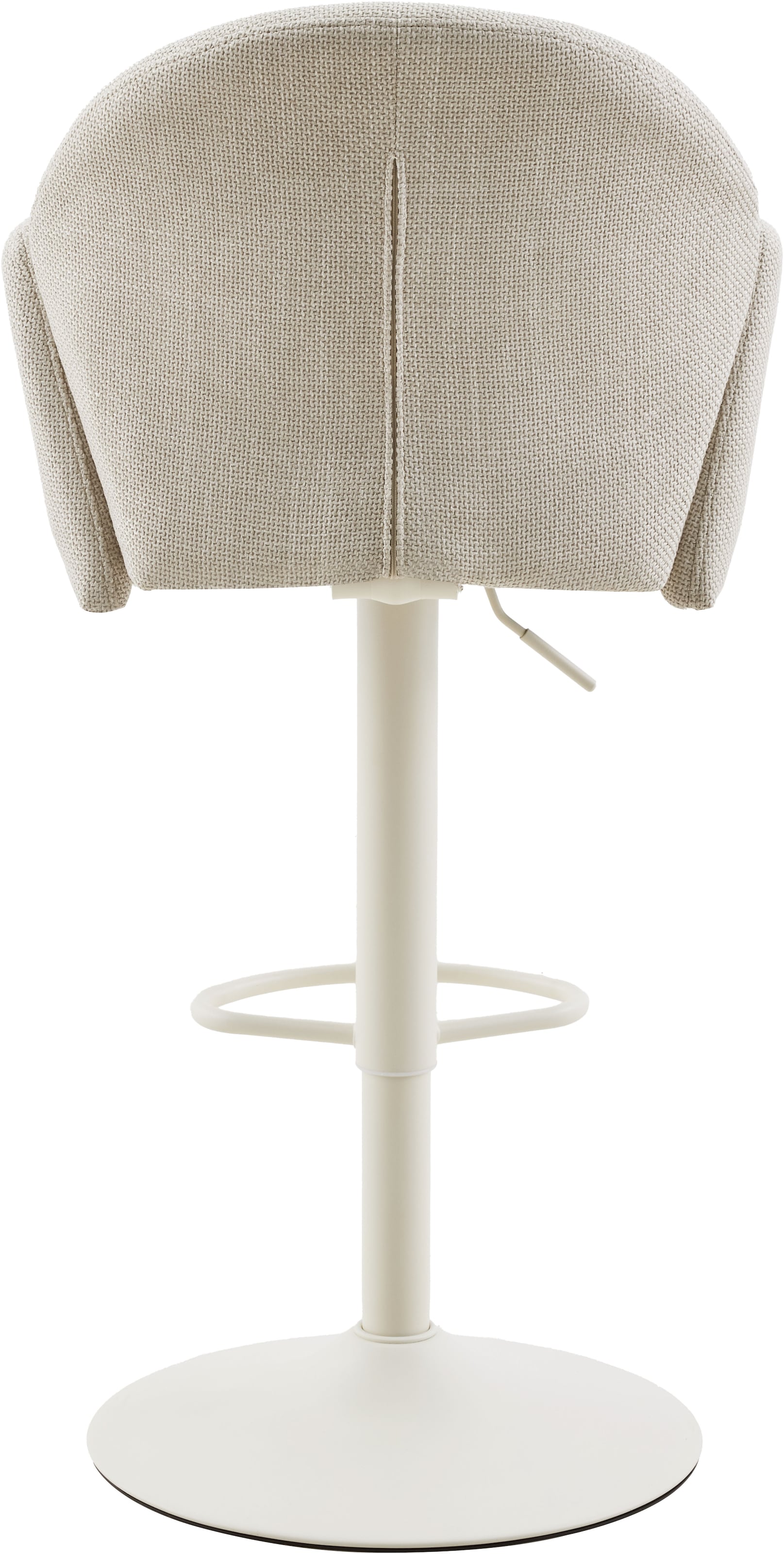 HELA Barhocker »HOLLY« Set, 2 Stk. tlg. 360° drehbar, Höhenverstellbar, Armlehnen, Gestell angepasst an Bezug