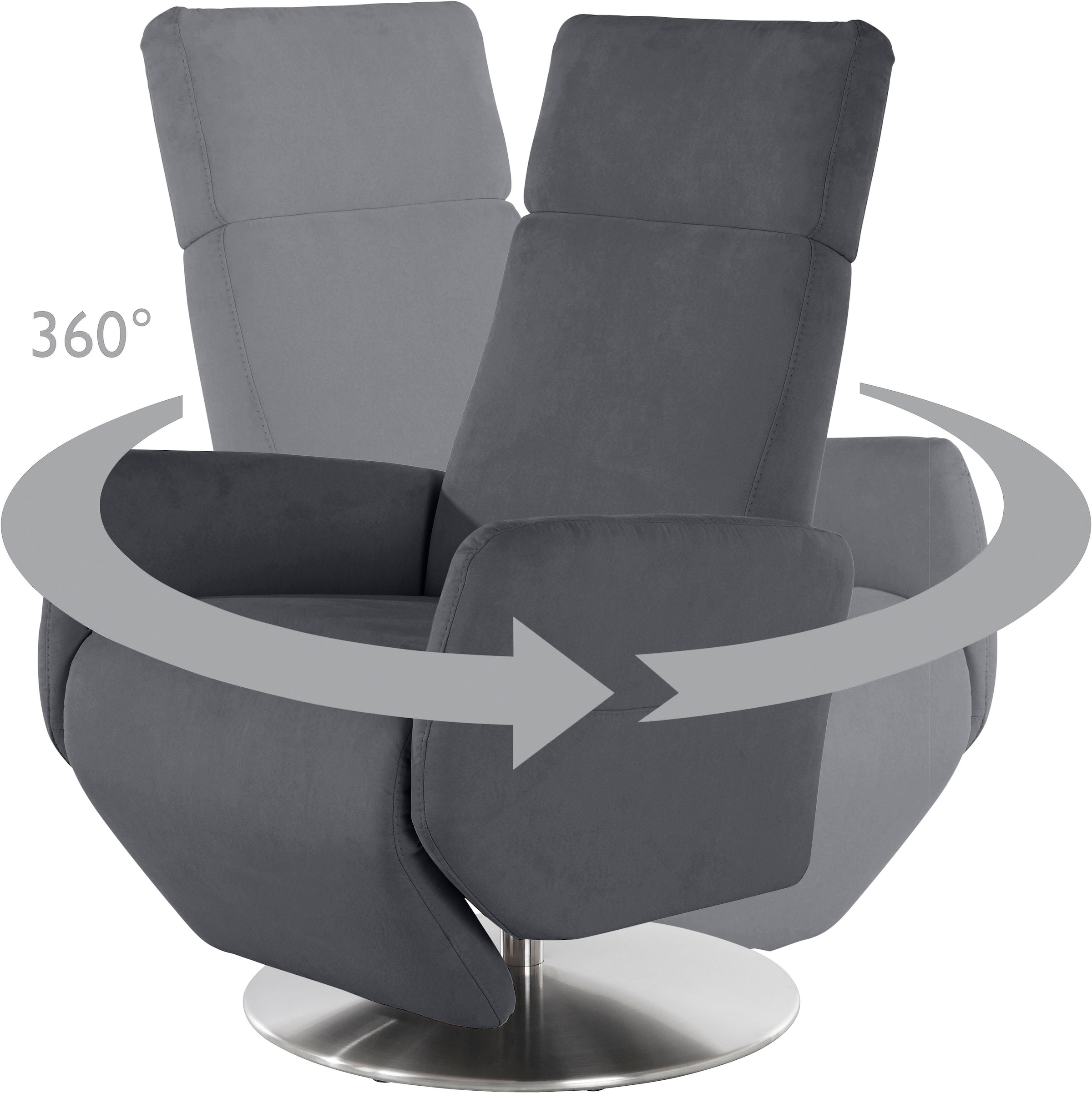 sit&more TV-Sessel »Kobra«, manuelle Relaxfunktion
