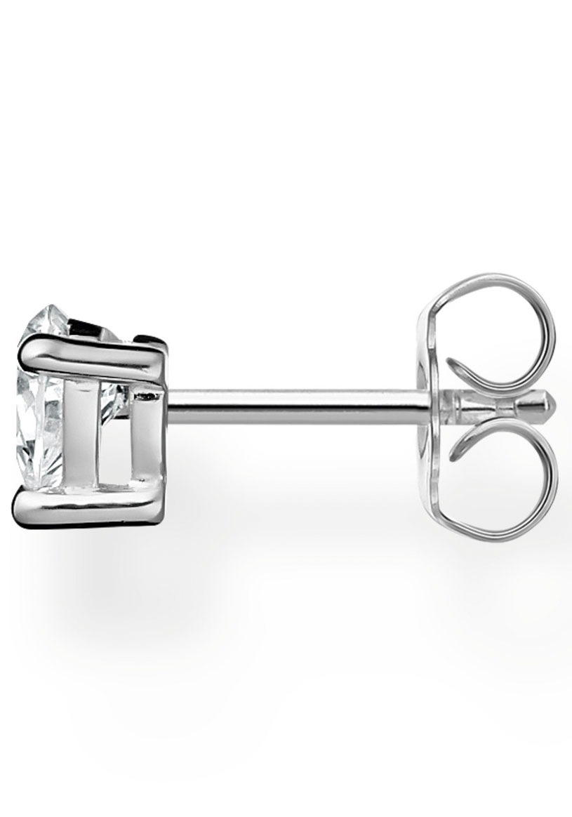 THOMAS SABO Single-Ohrstecker »Herz, H2234-051-14«, mit Zirkonia (synth.)