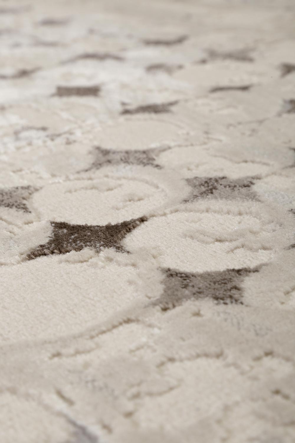 Esprit Teppich »Velvet Spots ESP-3352«, rechteckig, 12 mm Höhe, Kurzflor, Hoch Tief Struktur, Wohnzimmer, Schlafzimmer