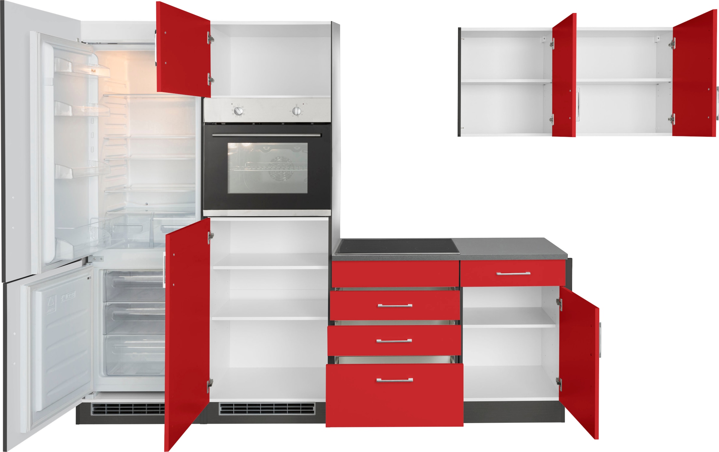 KOCHSTATION Küchenzeile »KS-Paris – Küchen mit einzigartigen Fotomotiven au günstig online kaufen