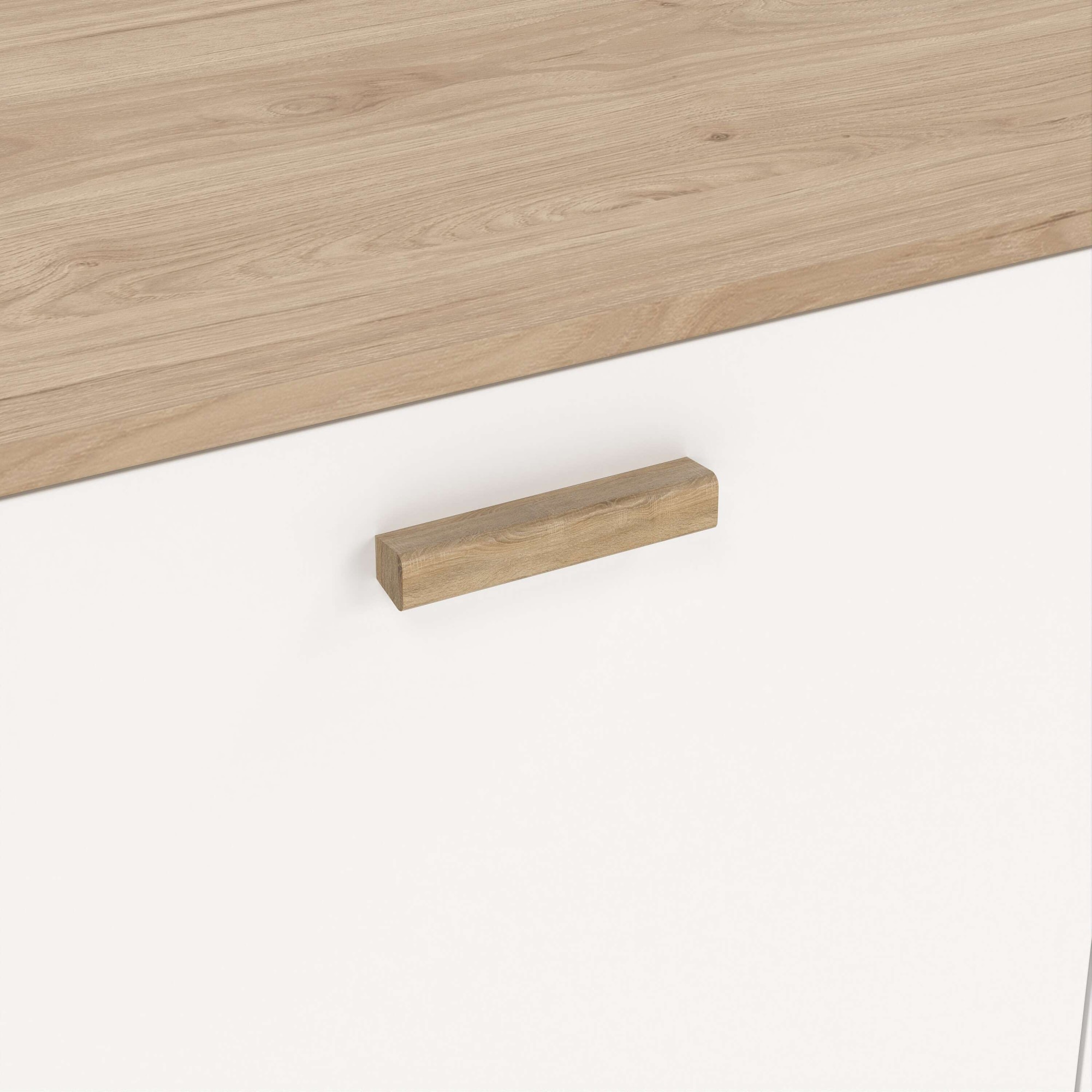 andas Sideboard »Ikast, Stauraum, Schubladenschrank, Aufbewahrung«, 2 Türen und 1 Schublade, Breite 99 cm, Höhe 73 cm