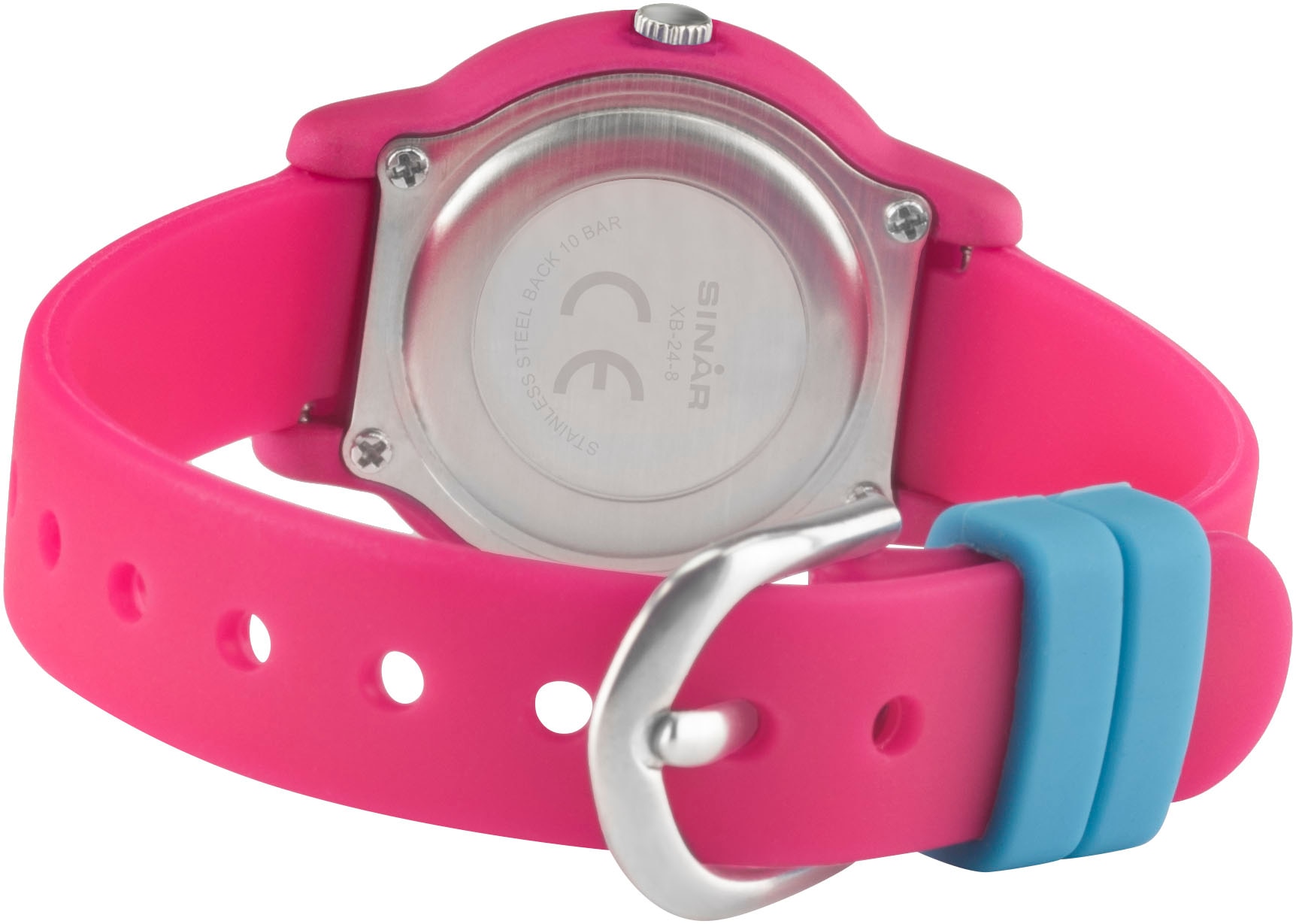 SINAR Quarzuhr, Armbanduhr, Kinderuhr, Mädchenuhr, bis 10bar wasserdicht,Geschenkidee