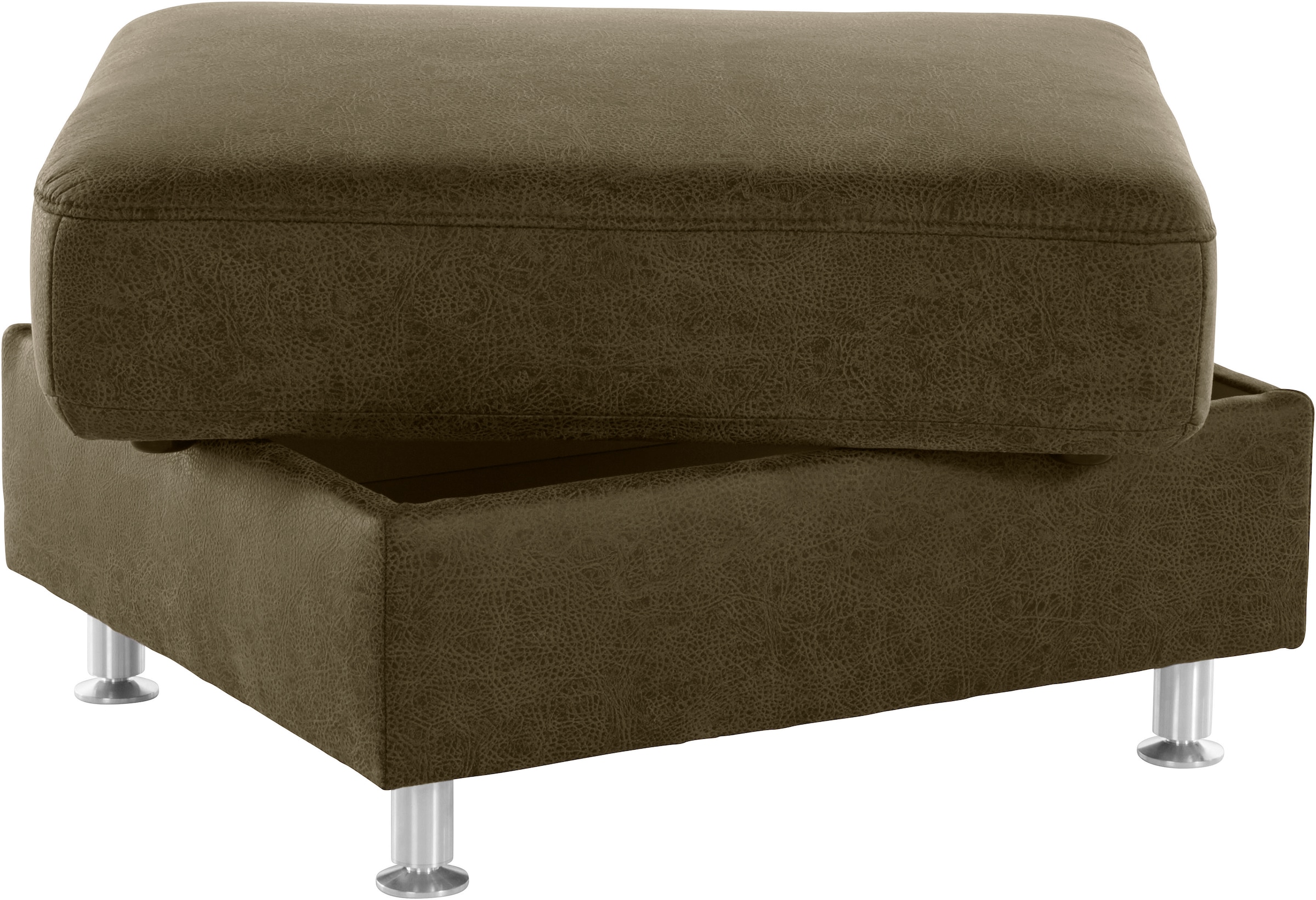 sit&more Stauraumhocker »Darwin«, inklusive Federkern und Stauraum