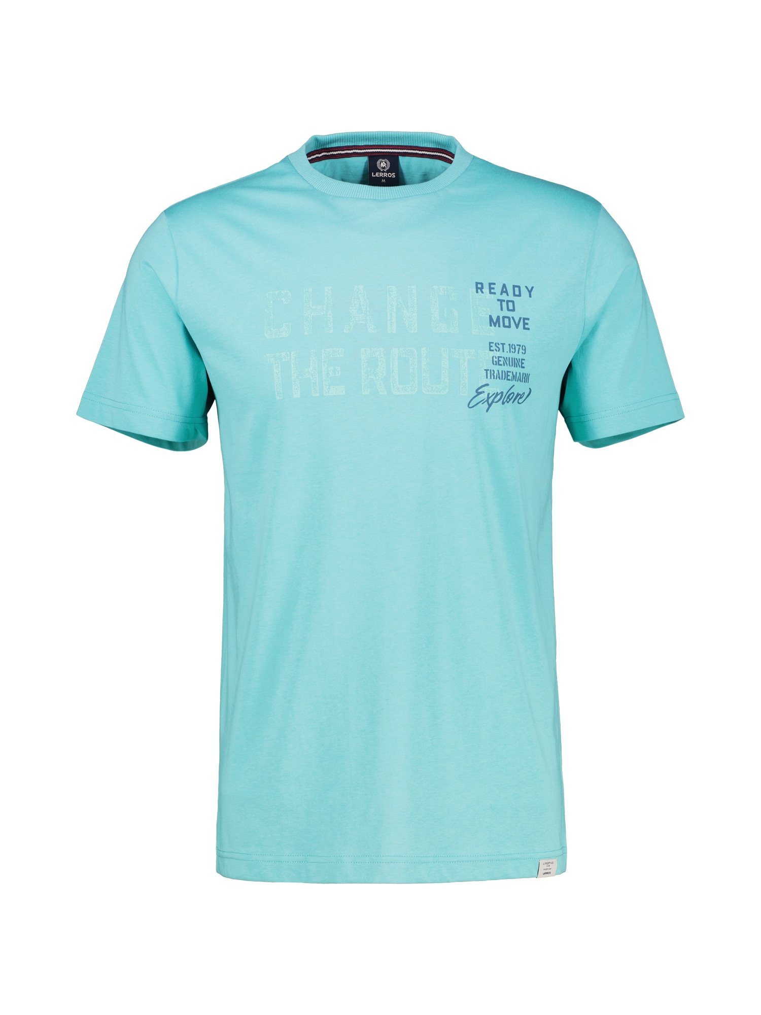 LERROS T-Shirt »LERROS T-Shirt mit Brustprint«
