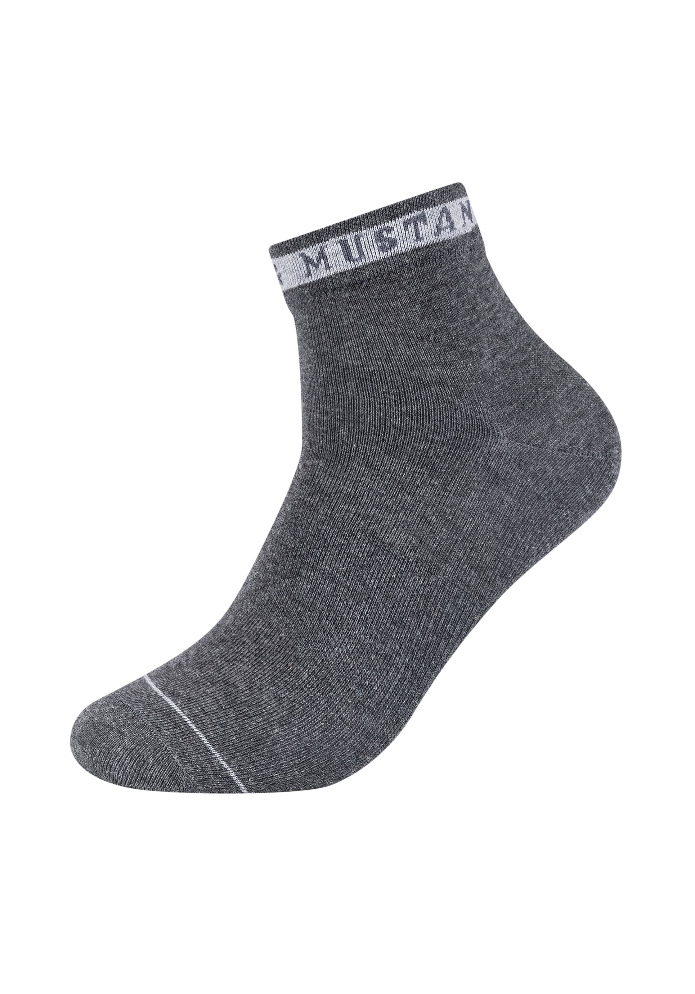 MUSTANG Socken »casual« 6 Paar tlg. mit hohem Baumwollanteil