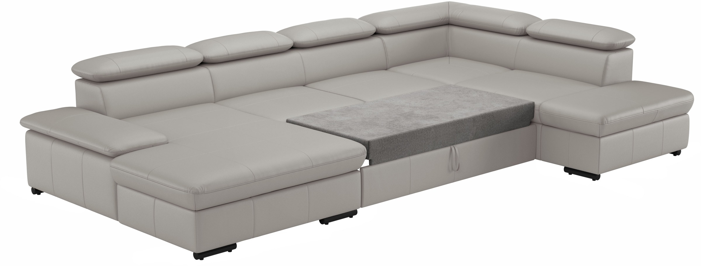 sit&more Wohnlandschaft »Alcudia U-Form«, wahlweise mit Bettfunktion