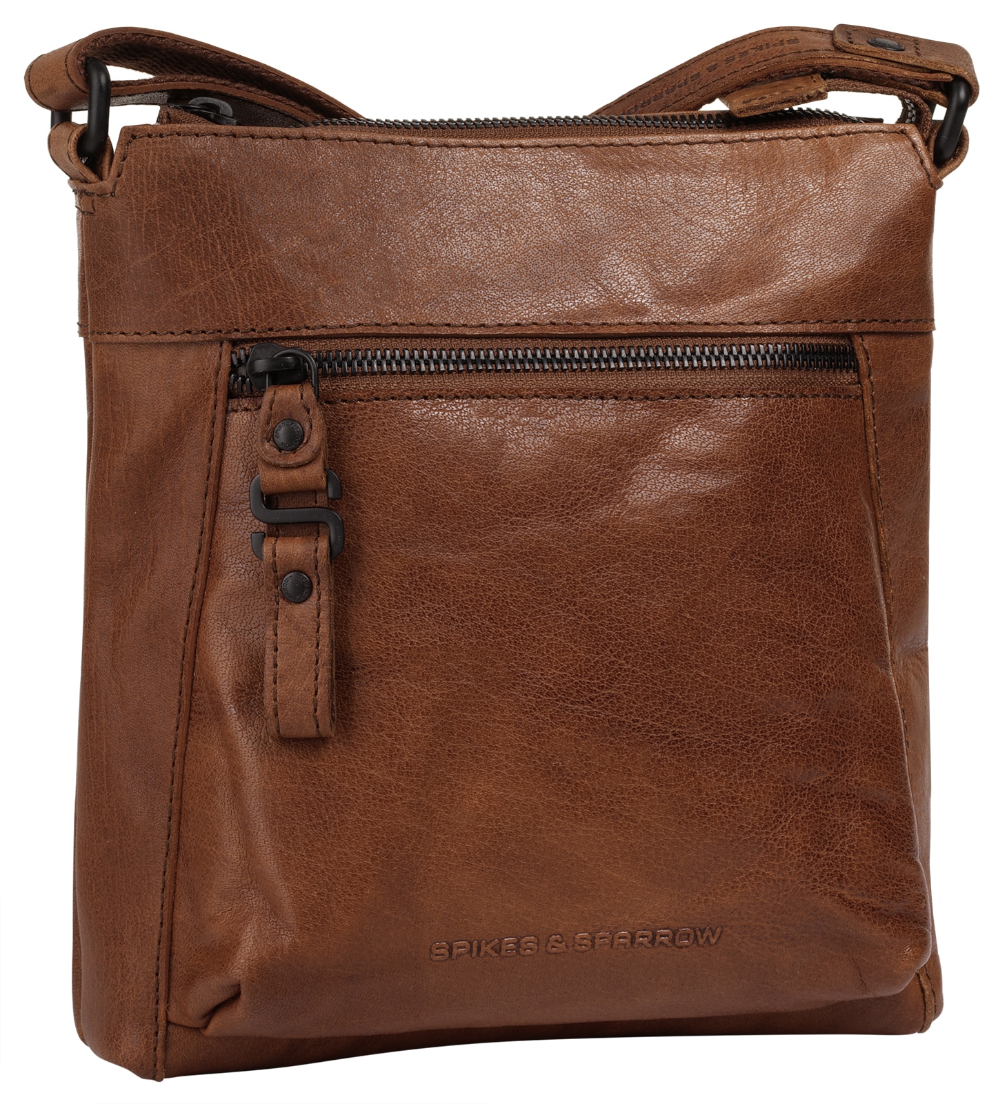 Spikes & Sparrow Umhängetasche echt Leder