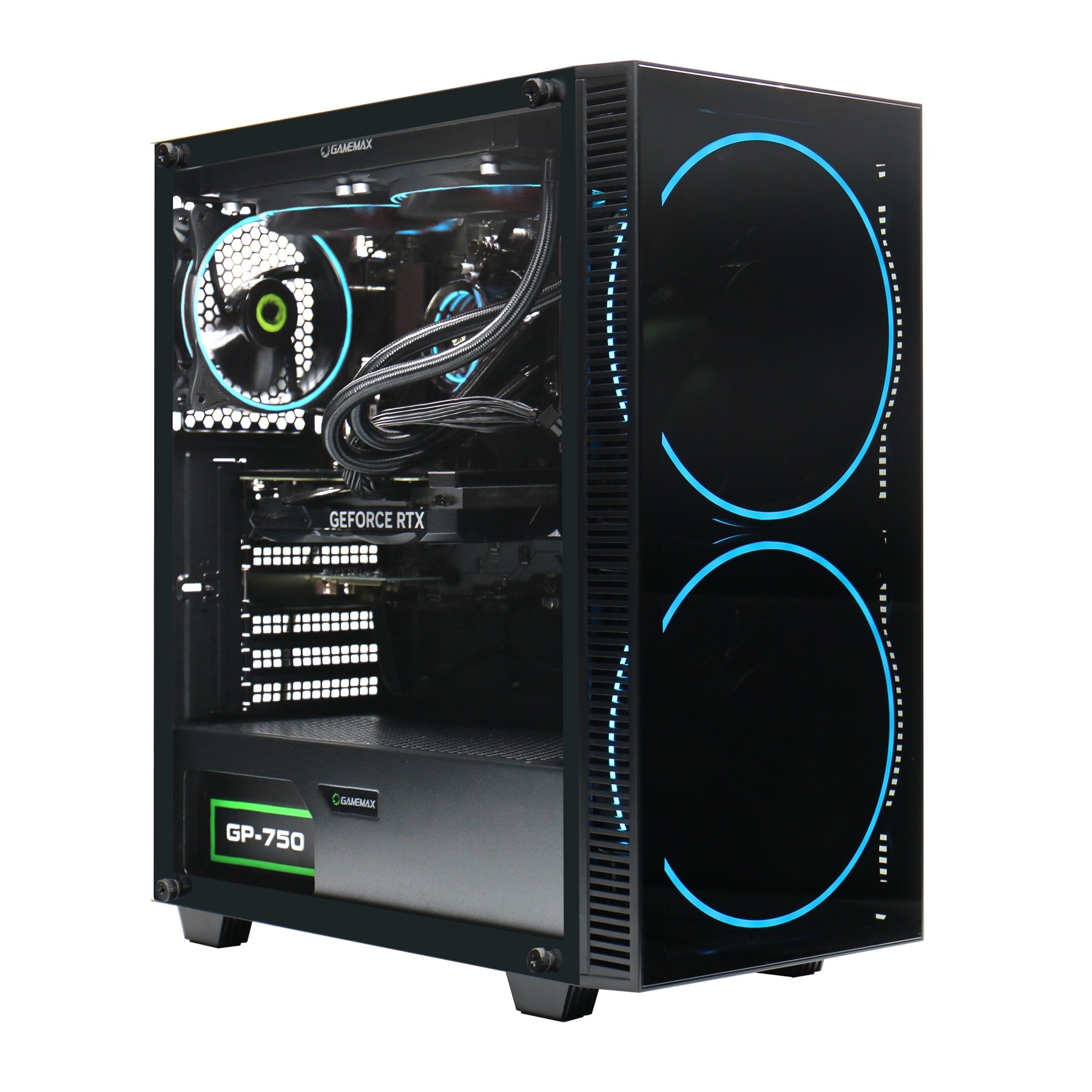 GAMEMAX Gaming-PC »Black Hole 7641«, DDR5 RAM, Windows 11