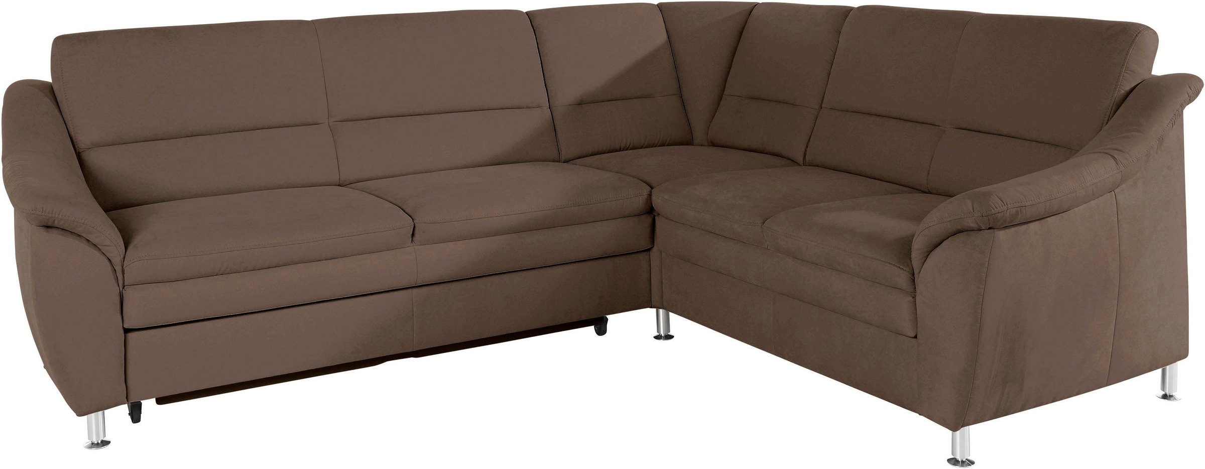 Places of Style Ecksofa »Cardoso L-Form«, Federkern, wahlweise mit Bett, Sc günstig online kaufen