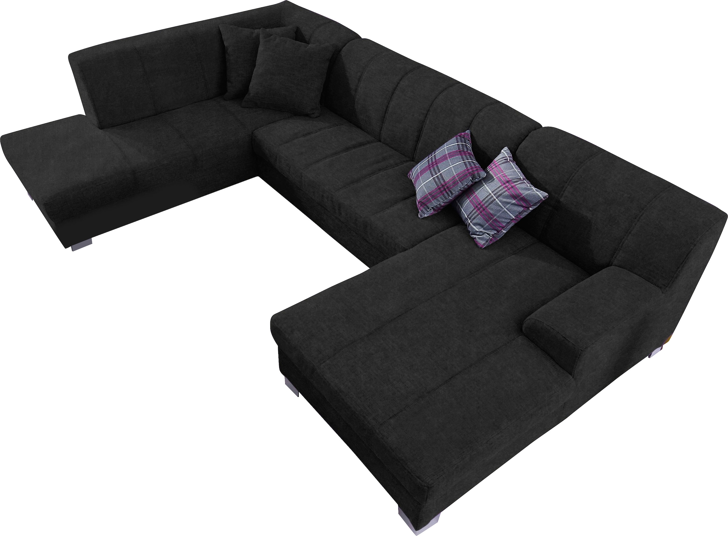 Home affaire Wohnlandschaft »Anzio, modern und gemütlich, niedrige Armlehne günstig online kaufen