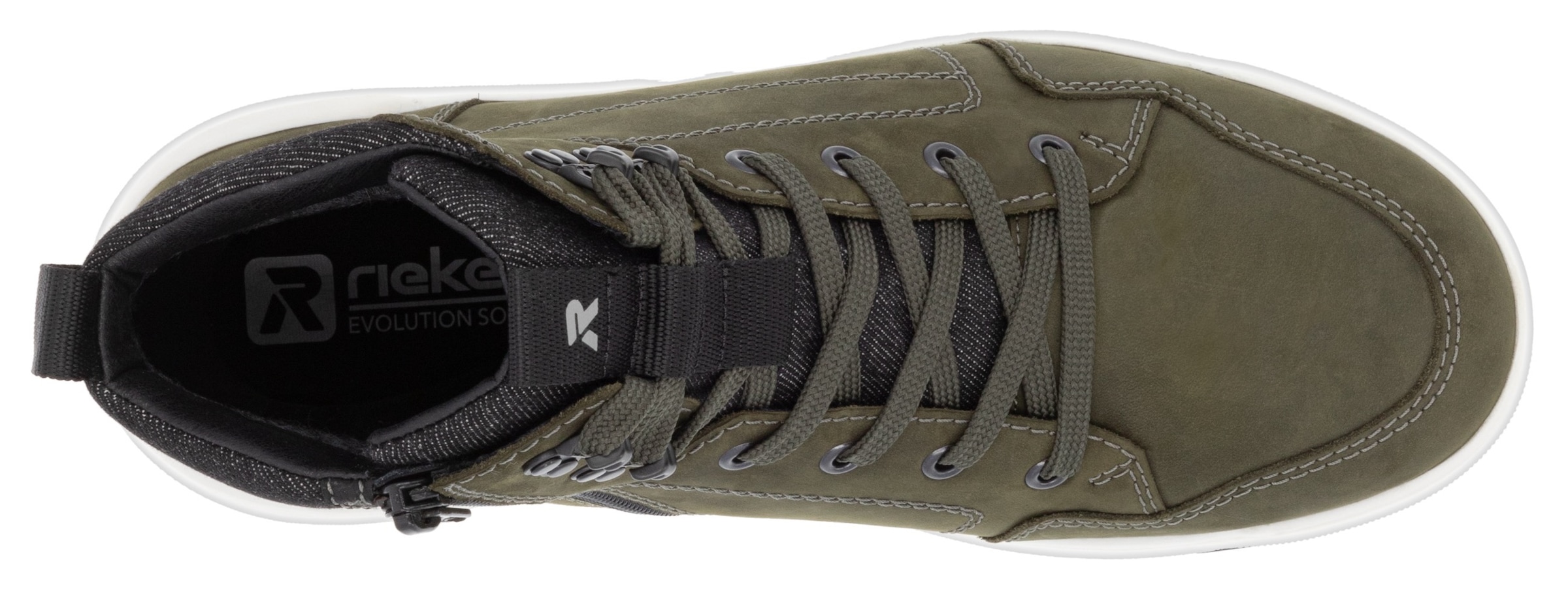 Rieker EVOLUTION Schnürboots, Winterboots, Schnürboots, High-Top Sneaker mit Soft-Innensohle