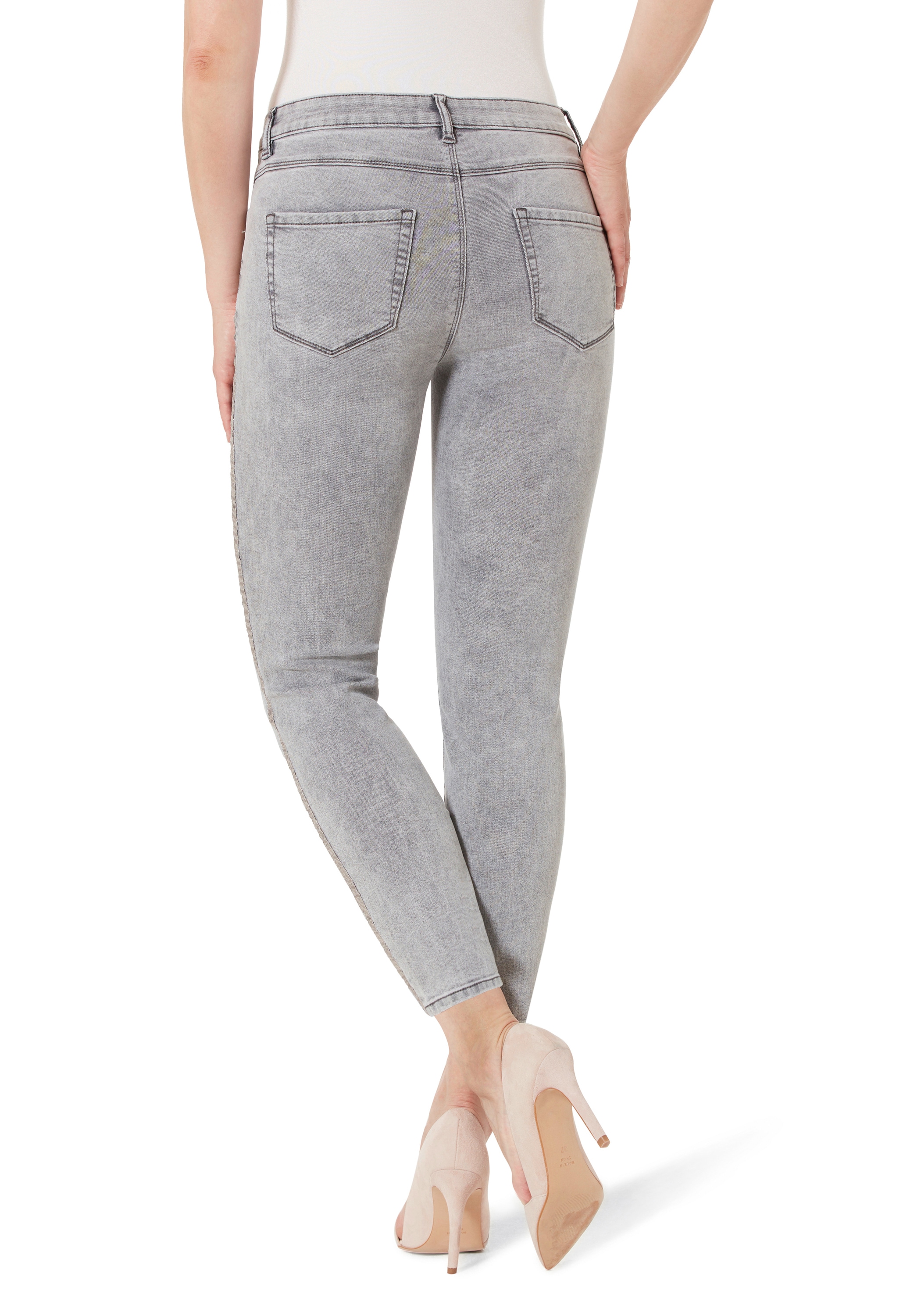 STOOKER WOMEN 5-Pocket-Jeans »Florenz Denim Slim Fit« Slim Fit Casual Clean Wash Denim Jeans für Damen